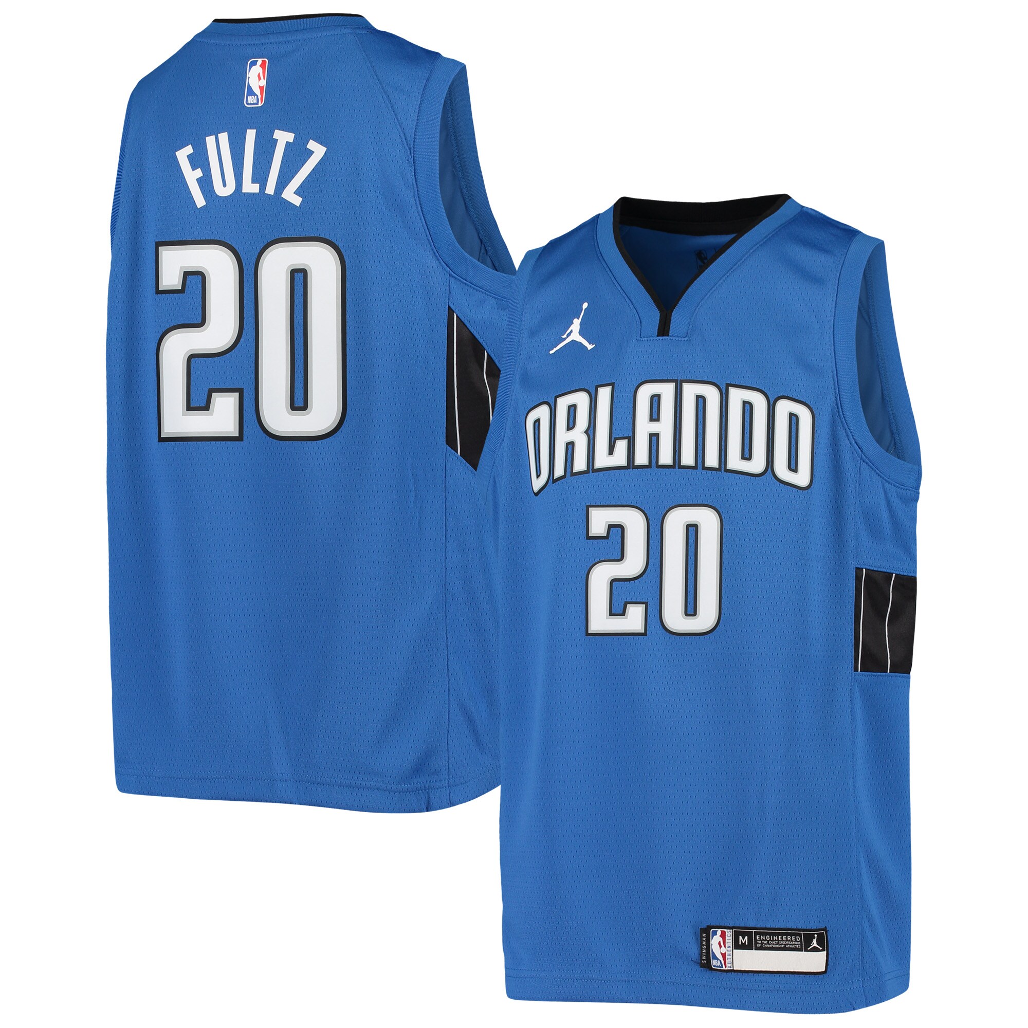 Markelle Fultz Orlando Magic Jordan Brand Youth 2020\/21 Swingman Jersey - Statement Edition - Blue
