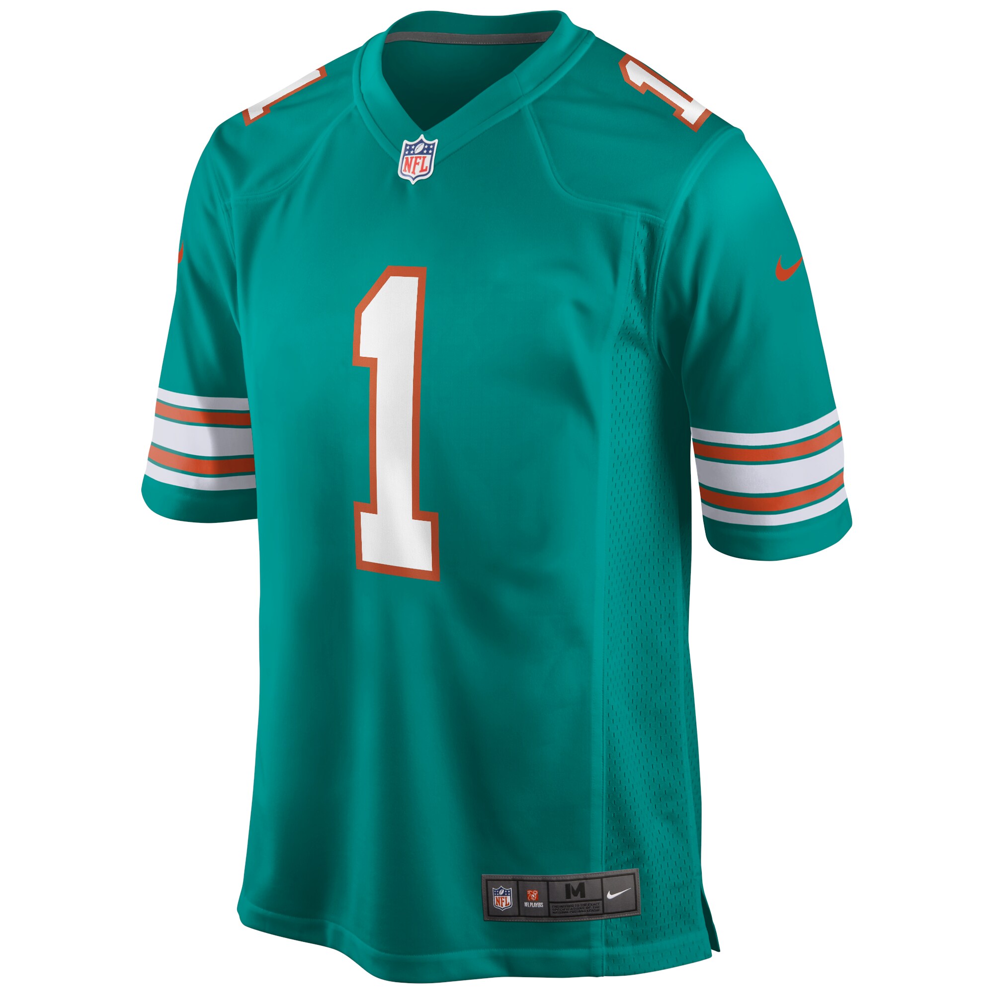 Tua Tagovailoa Miami Dolphins  Alternate Game Jersey - Aqua