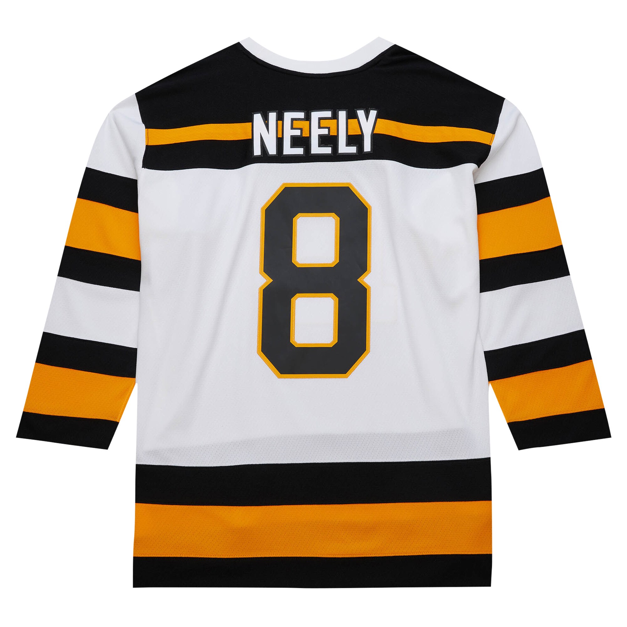 Cam Neely Boston Bruins Mitchell & Ness  1991\/92 Alternate Captain Blue Line Player Jersey - White