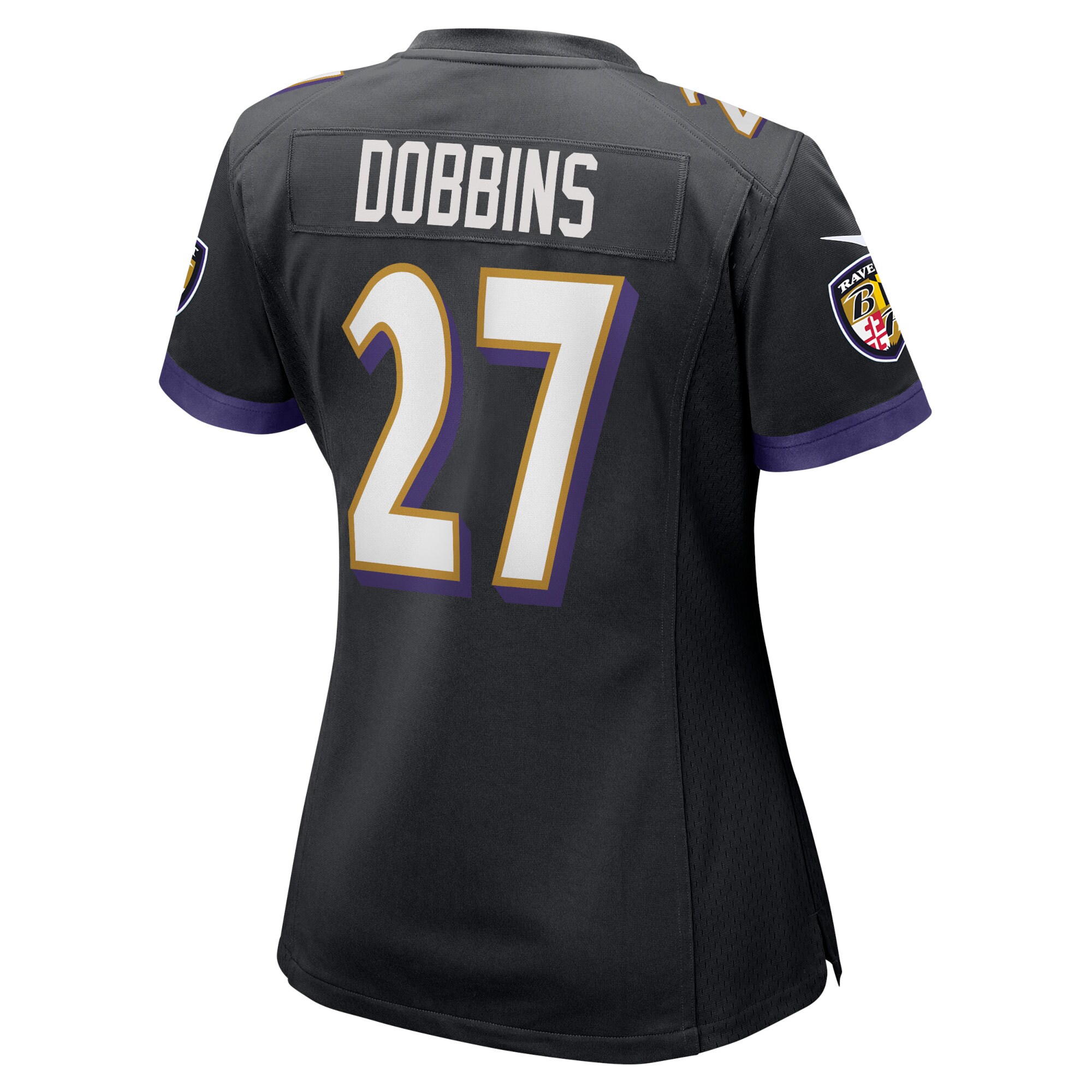 J.K. Dobbins Baltimore Ravens  Women's Game Jersey - Black