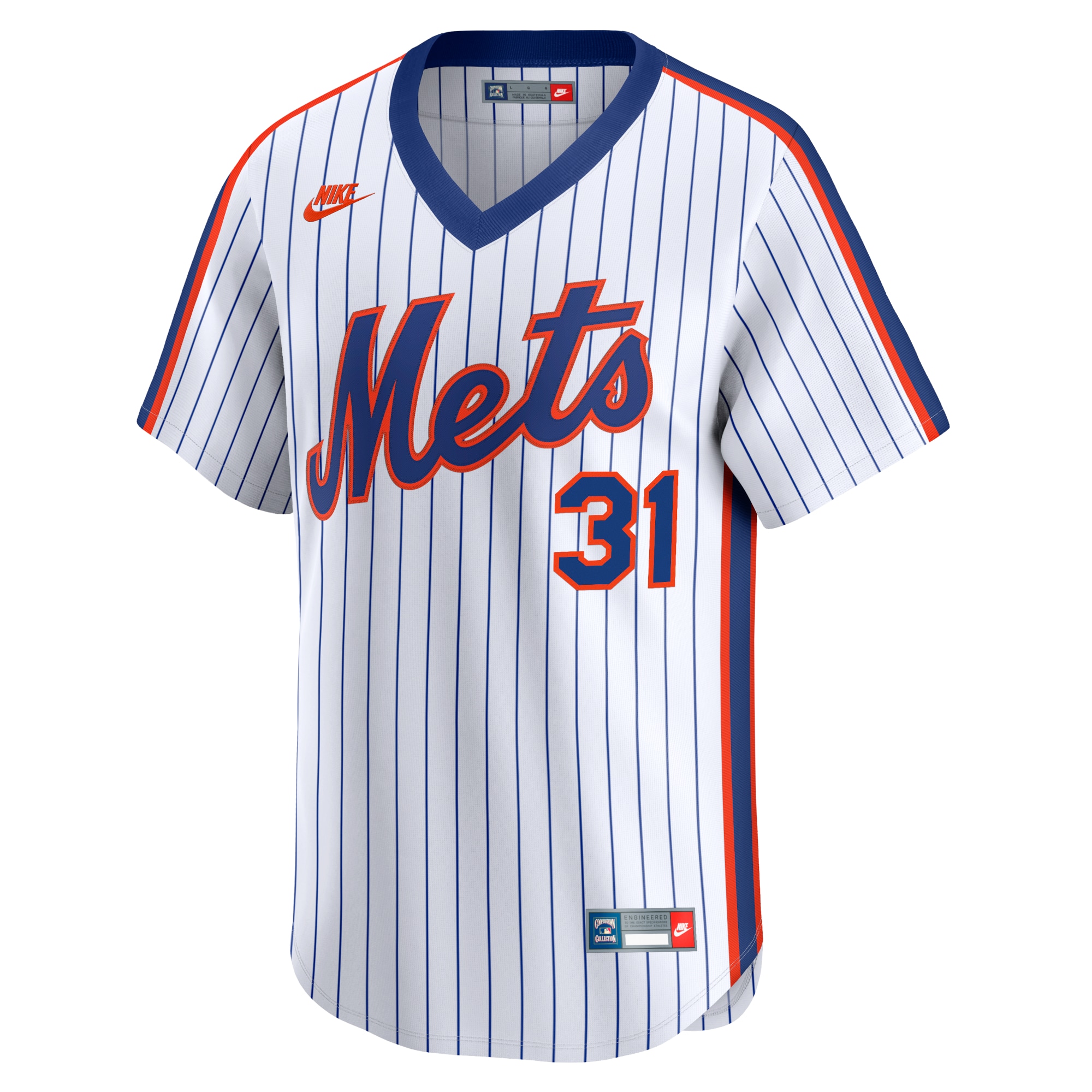 Mike Piazza New York Mets  Throwback Cooperstown Limited Jersey - White