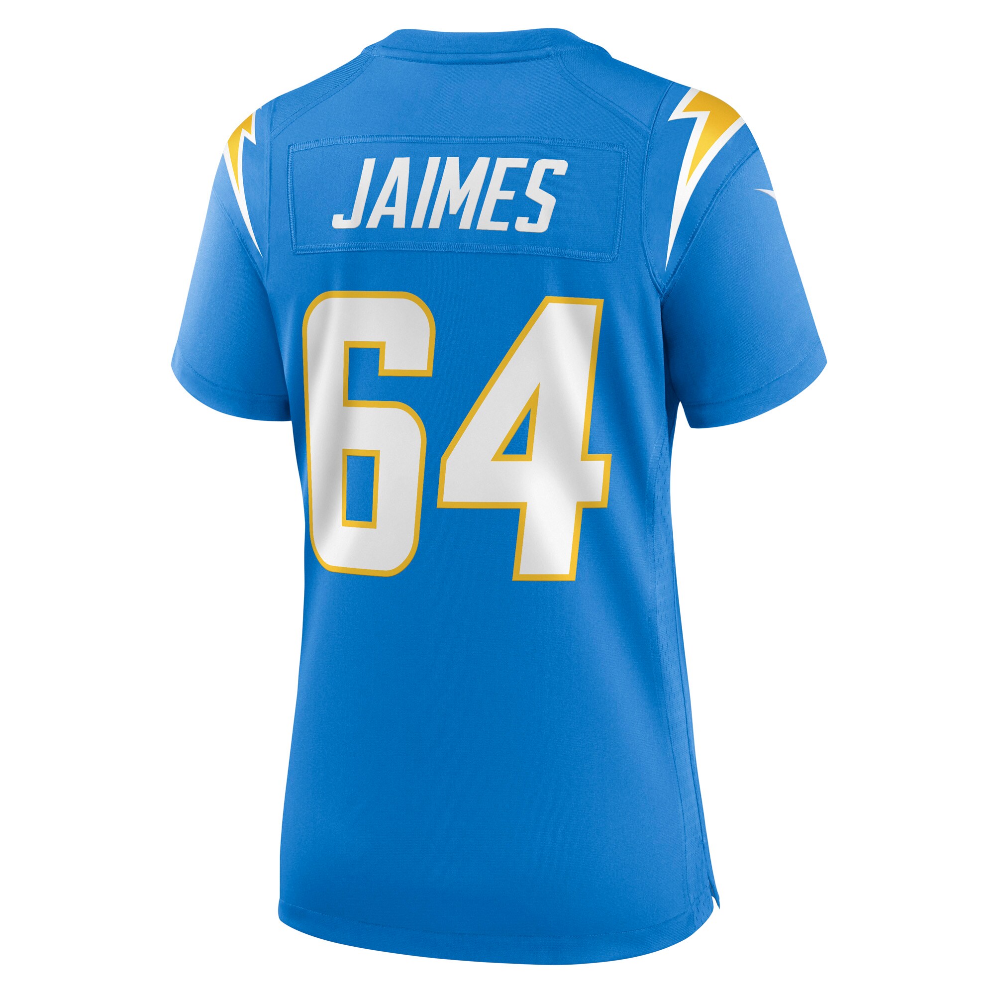 Brenden Jaimes Los Angeles Chargers  Women's Game Jersey - Powder Blue