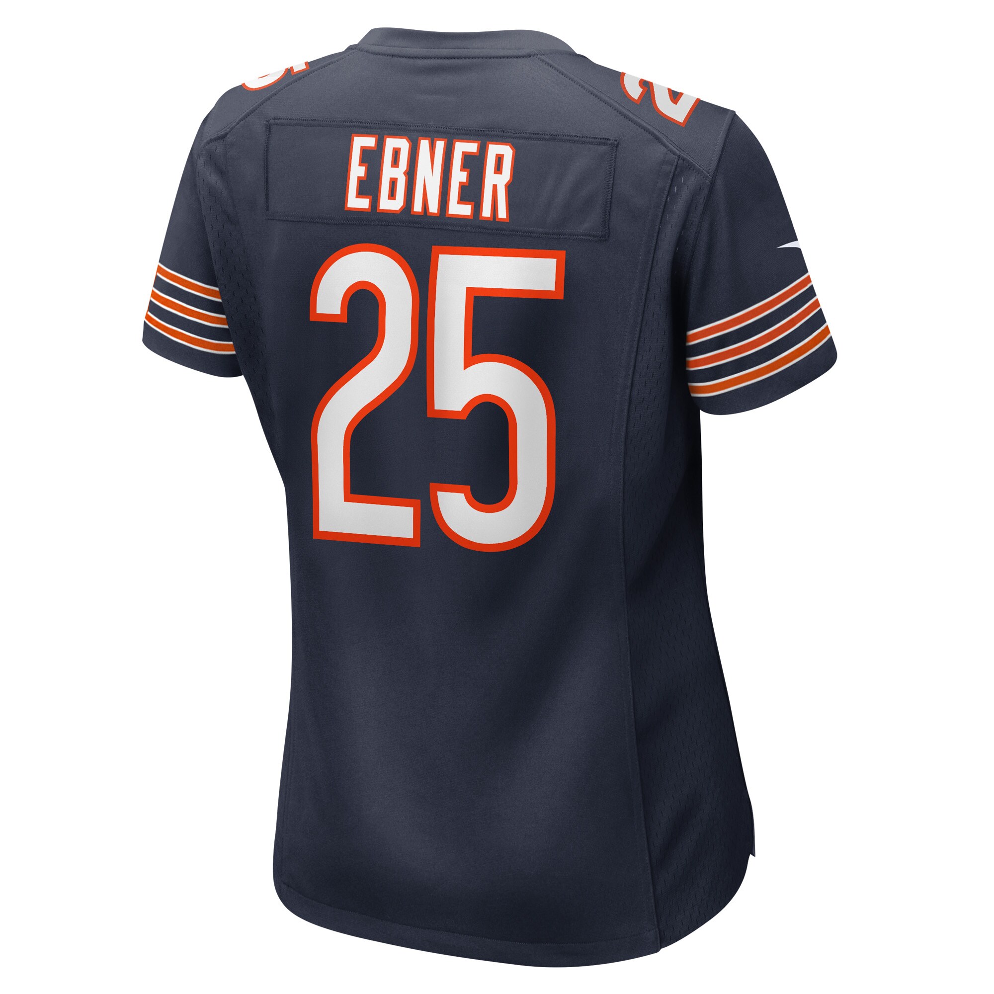 Trestan Ebner Chicago Bears  Women's Game Player Jersey - Navy