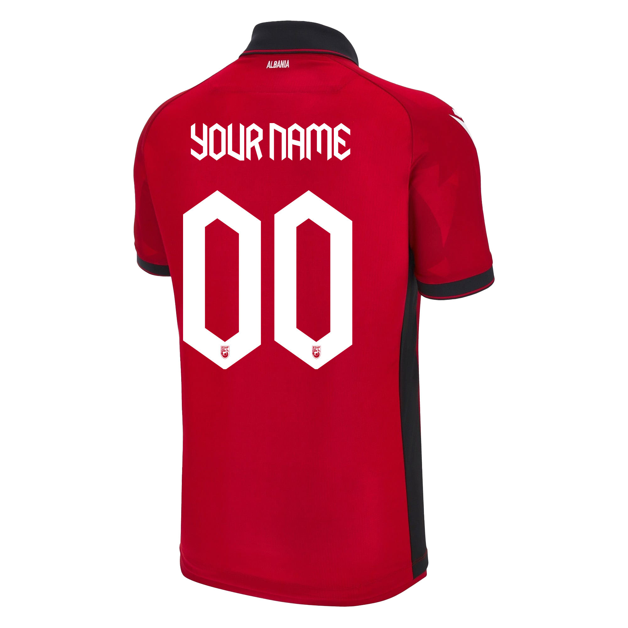 Albania National Team 2024/25 Custom Home Men Jersey - Red