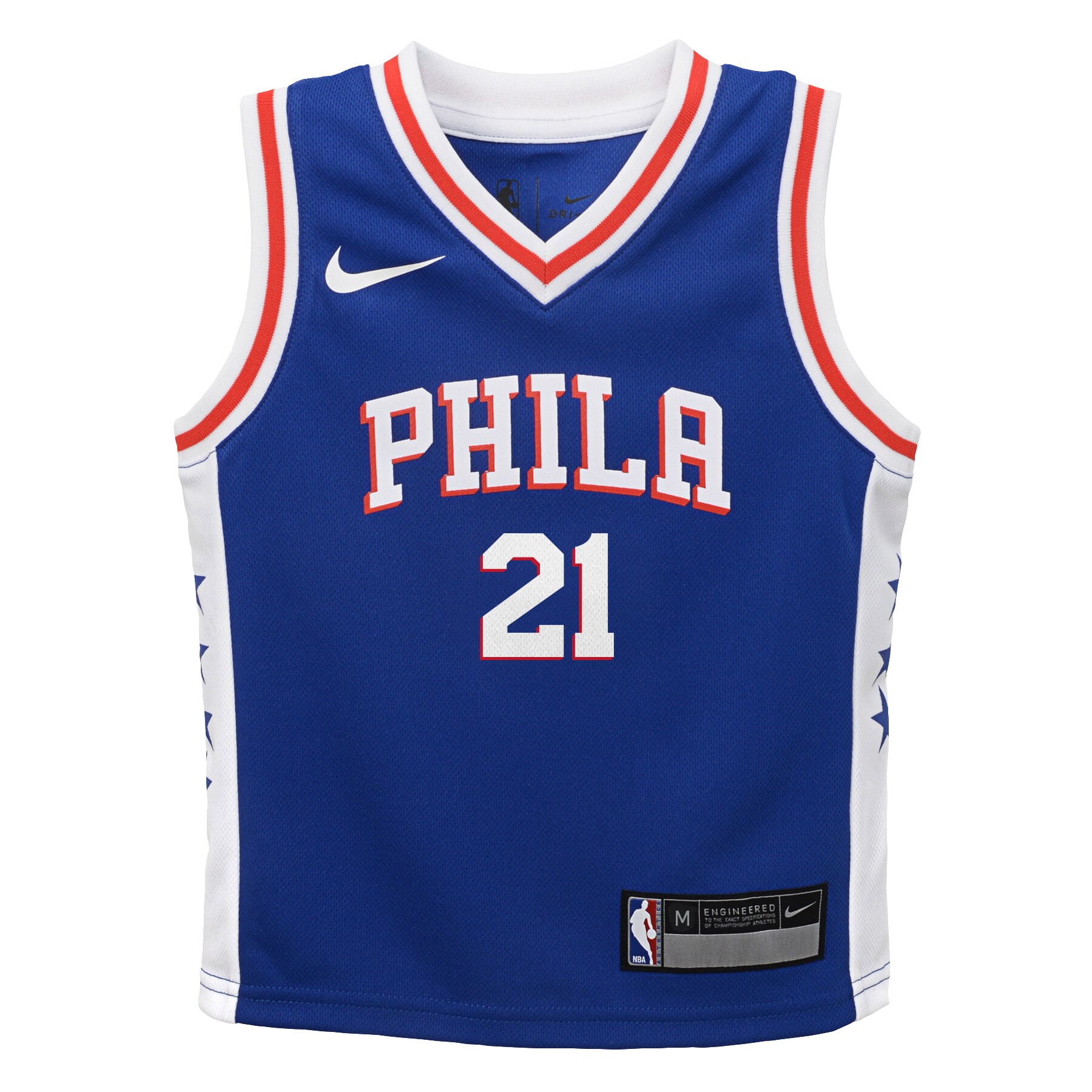 Joel Embiid Philadelphia 76ers  Preschool Replica Jersey Blue - Icon Edition