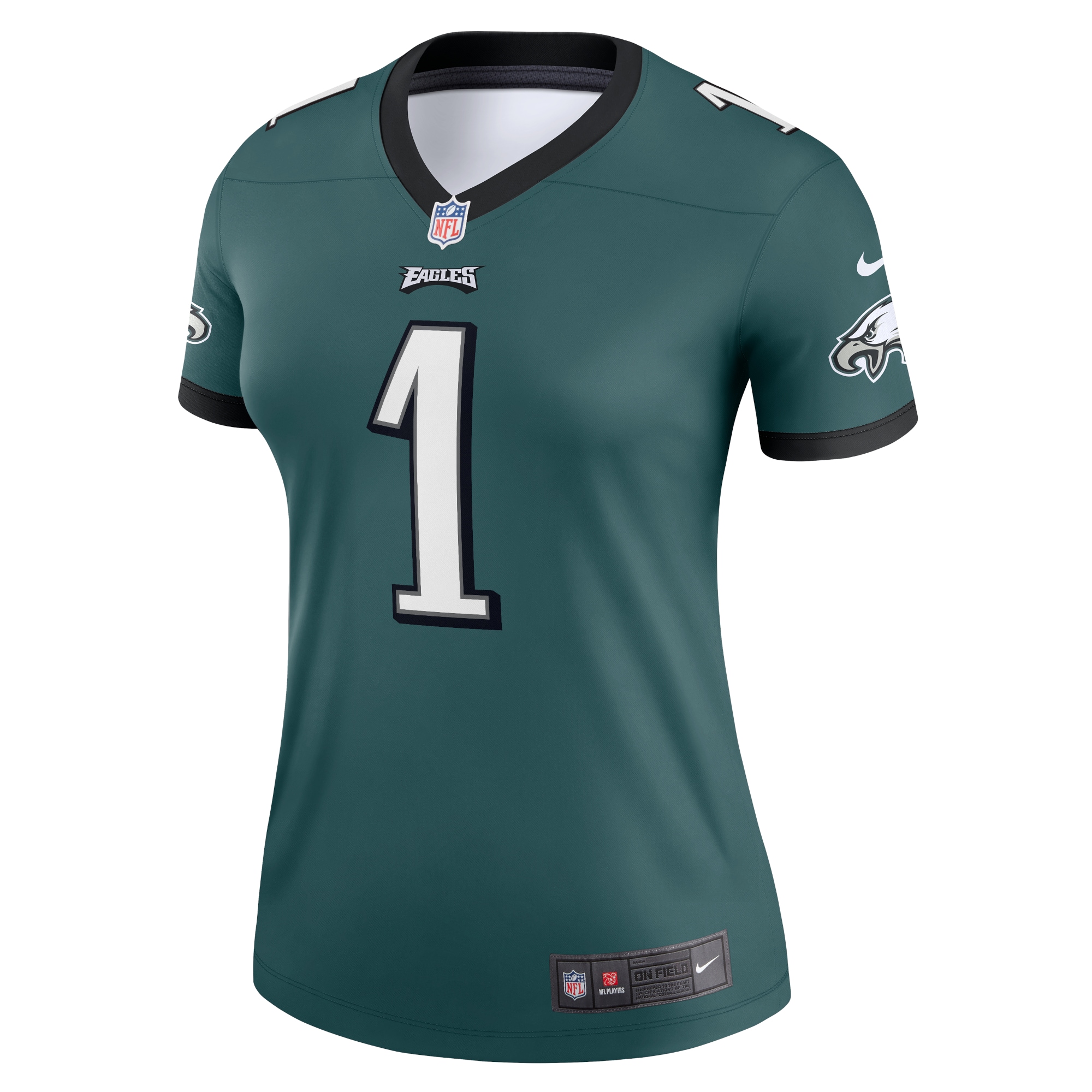 Jalen Hurts Philadelphia Eagles  Women's Legend Jersey - Midnight Green