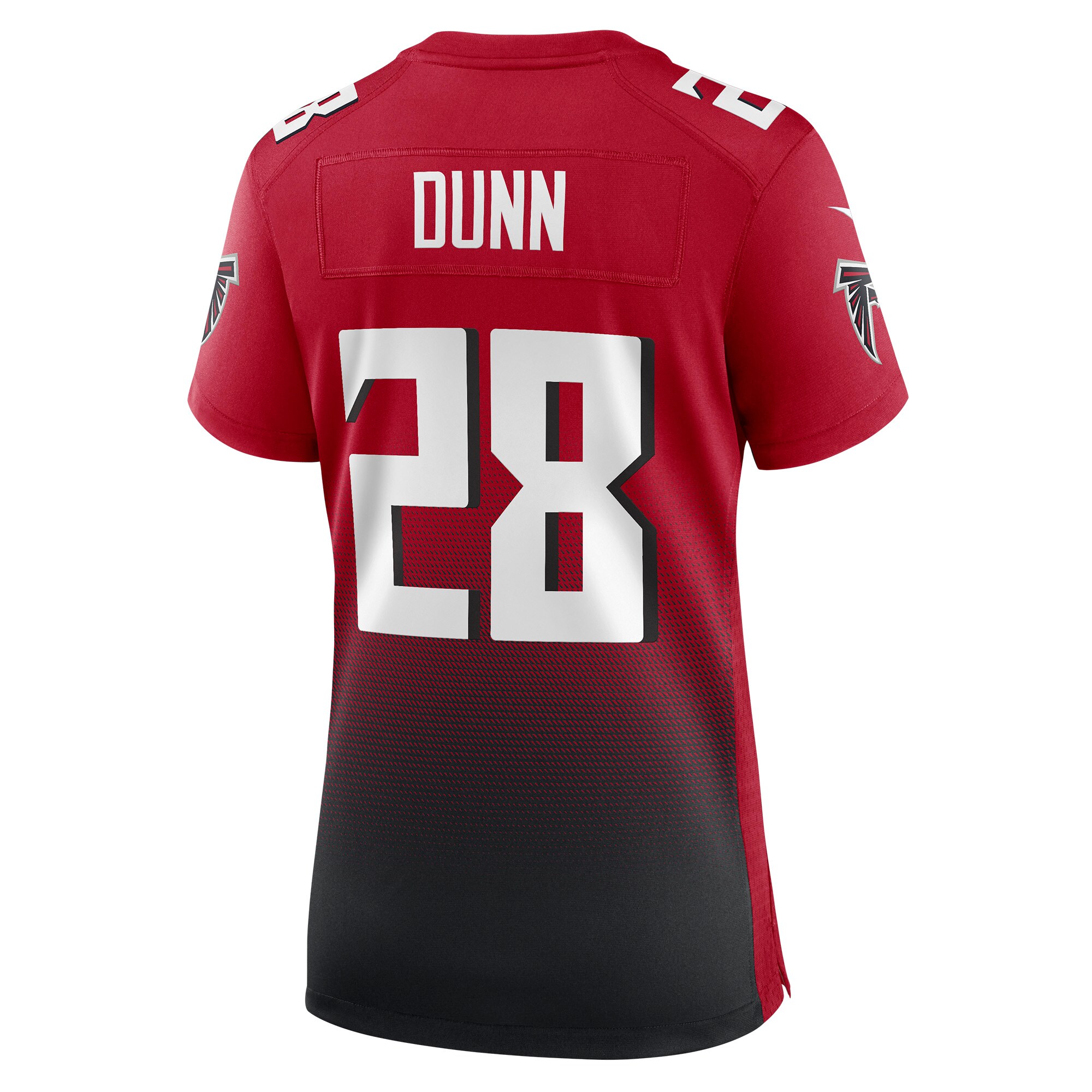 Warrick Dunn Atlanta Falcons  Women's Retired Game Jersey - Red