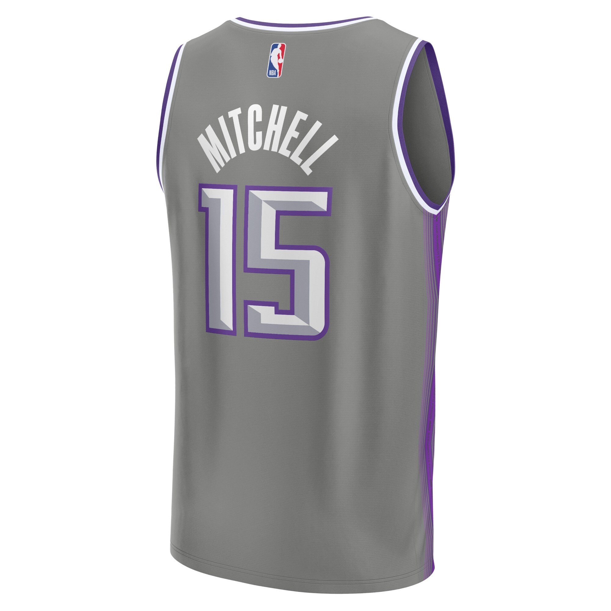 Davion Mitchell Sacramento Kings Fanatics Fastbreak Jersey - City Edition - Gray
