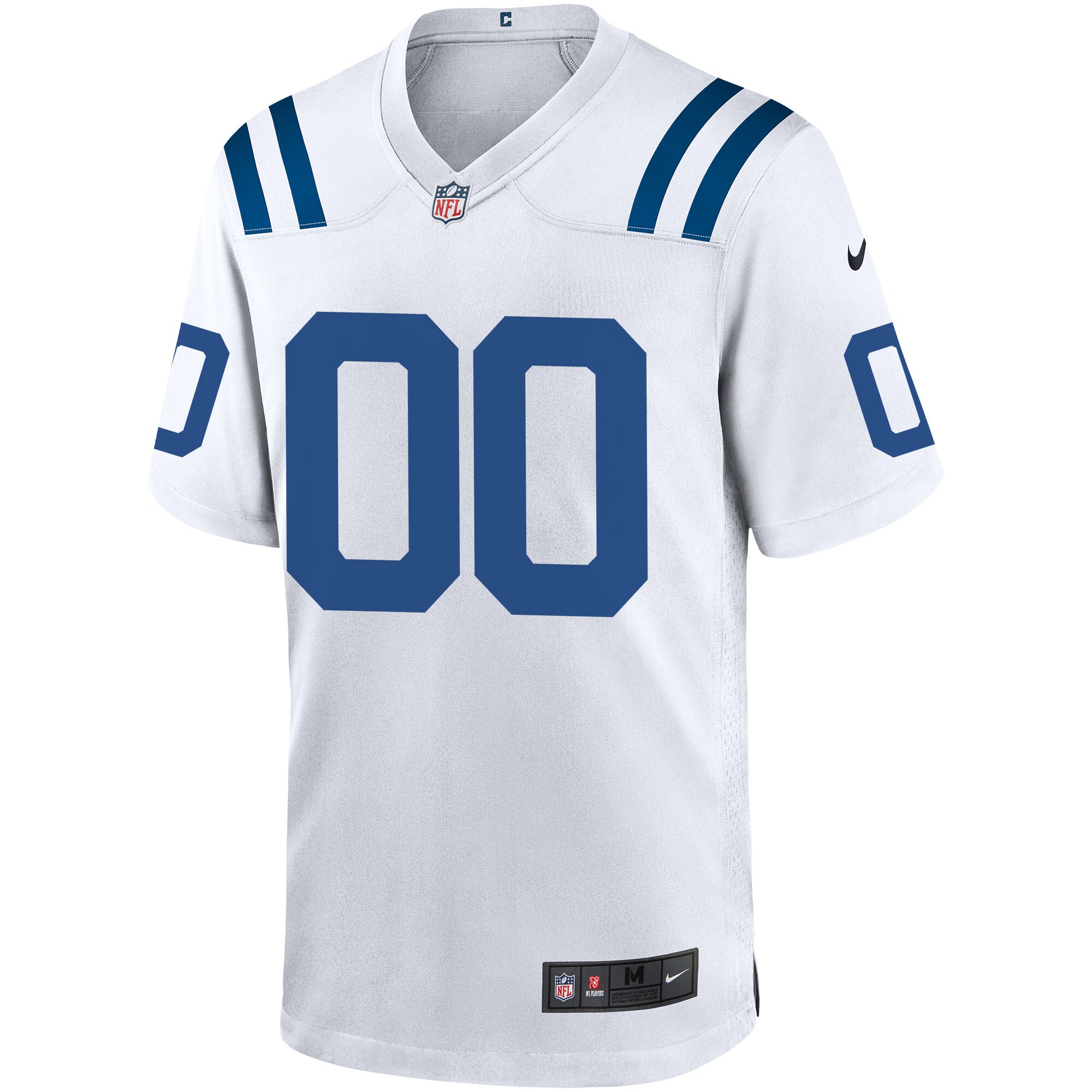 Indianapolis Colts  Custom Game Jersey - White