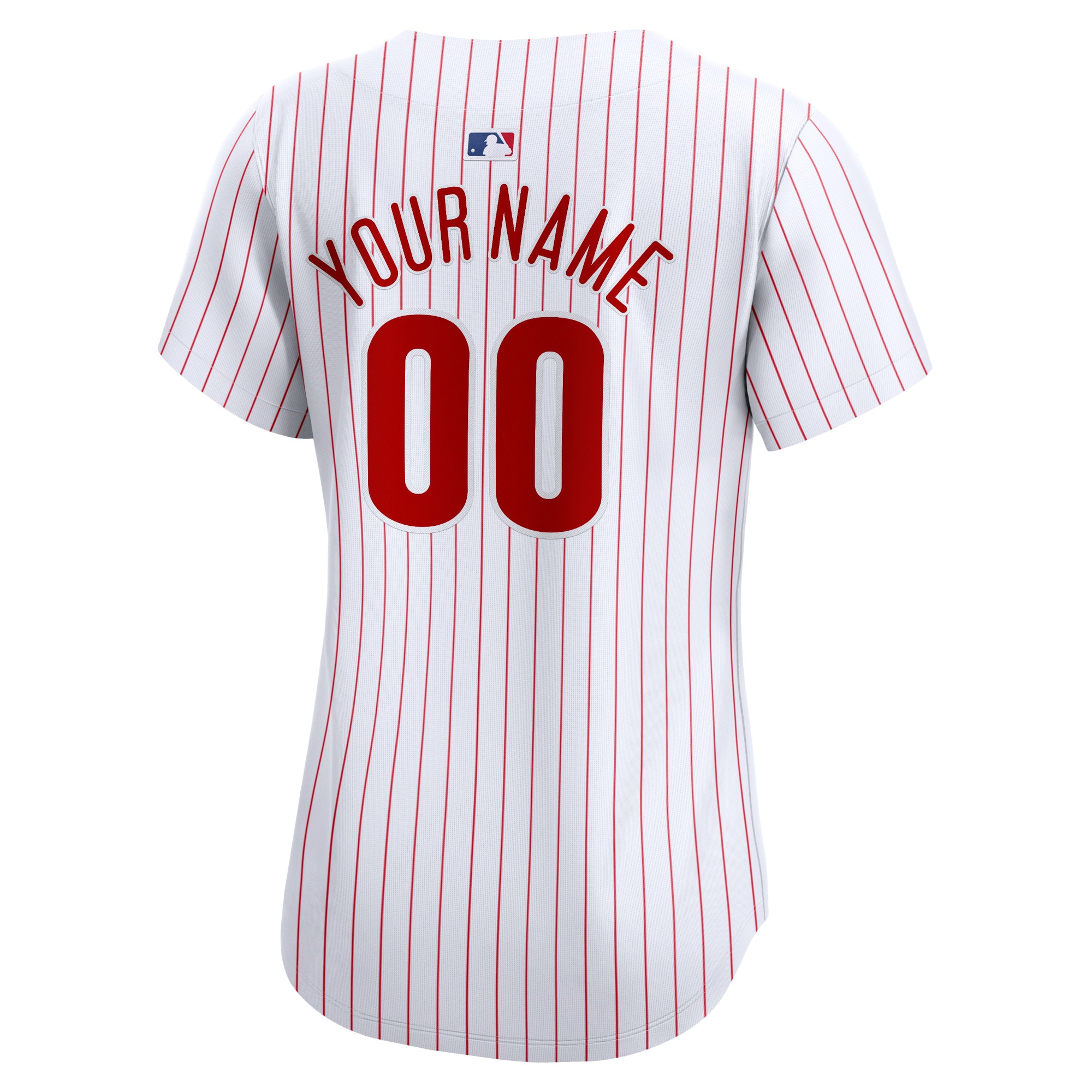 Philadelphia Phillies  Women's Home Limited Custom Jersey - White