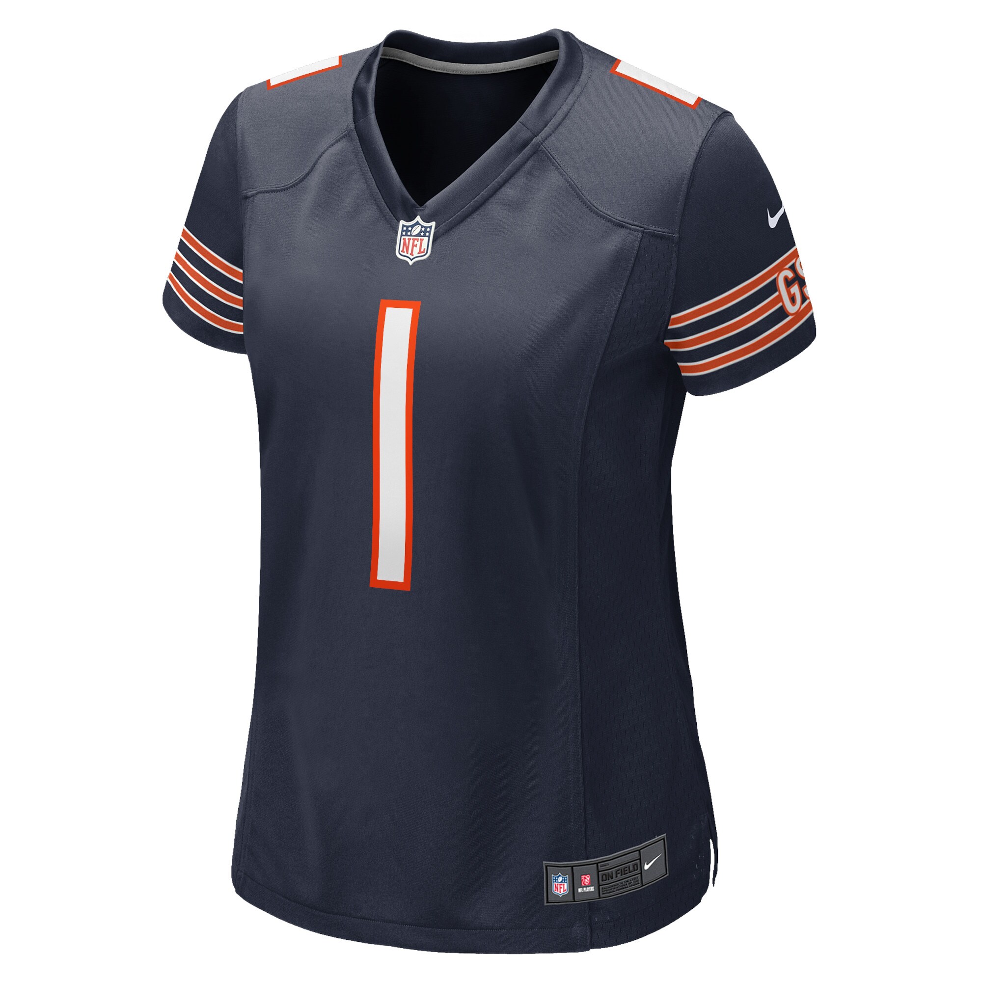 Justin Fields Chicago Bears  Women's Player Jersey - Navy