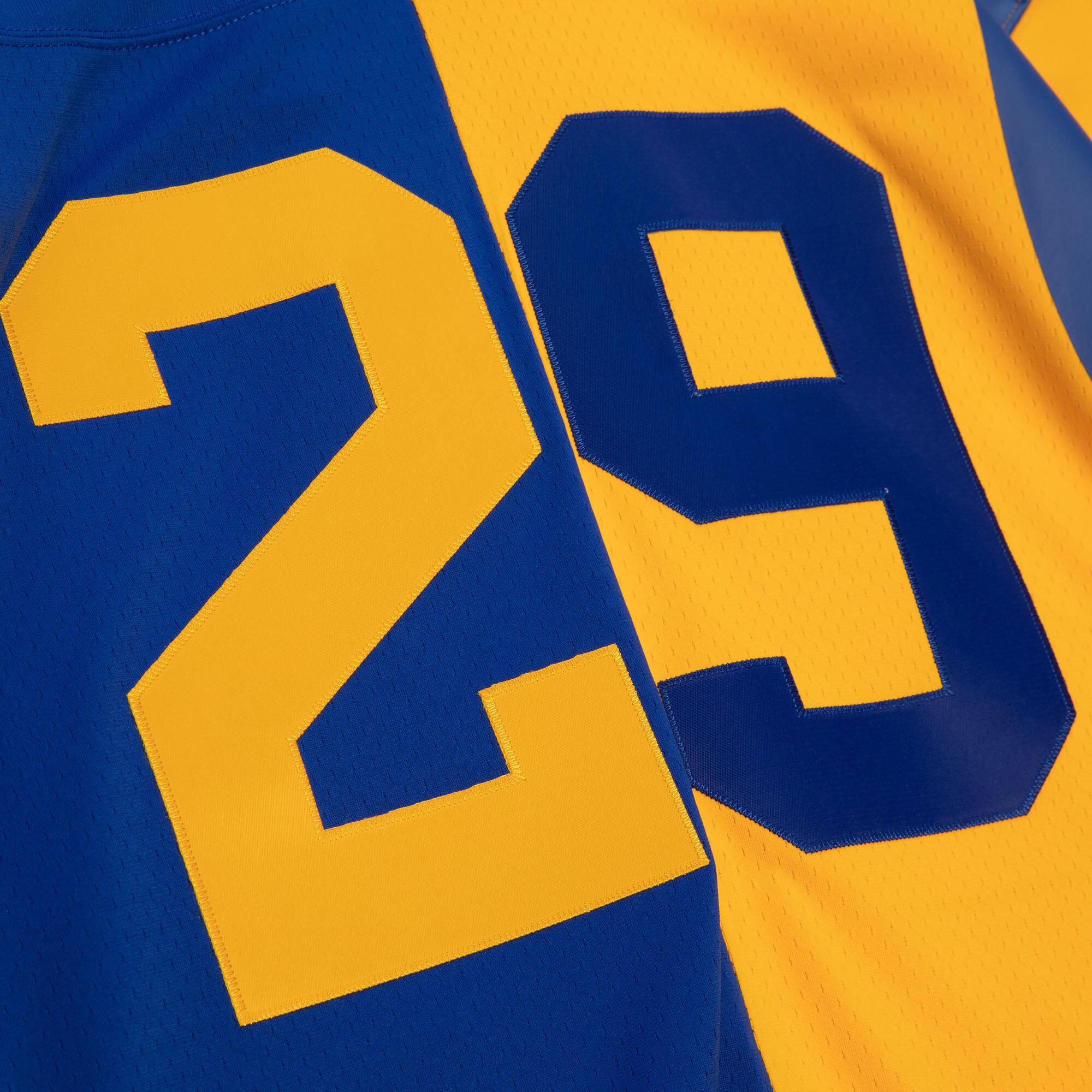 Eric Dickerson Los Angeles Rams Mitchell & Ness 1984 Split Legacy Replica Jersey - Royal\/Gold
