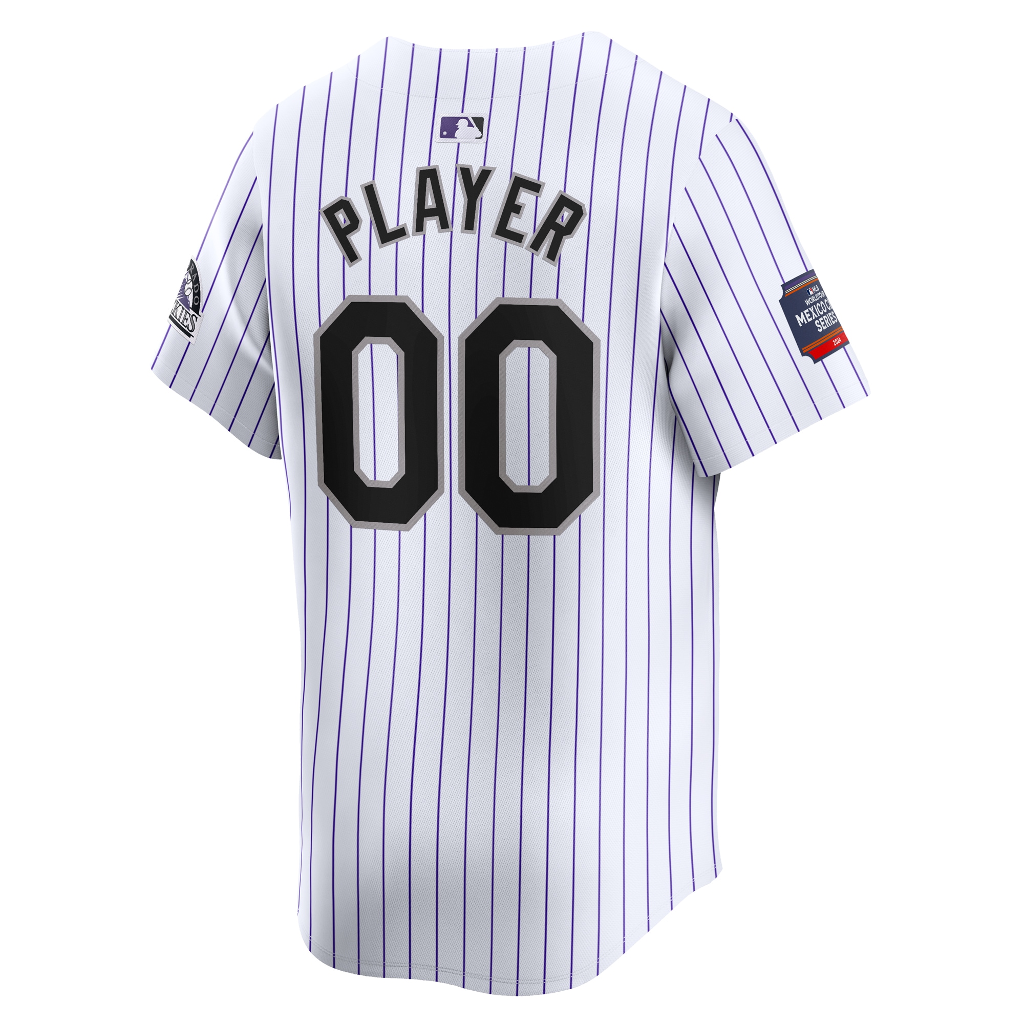 Colorado Rockies  2024 MLB World Tour Mexico City Series Home Limited Pick-A-Player Jersey\u00c2\u00a0\u00e2\u20ac\u201c White