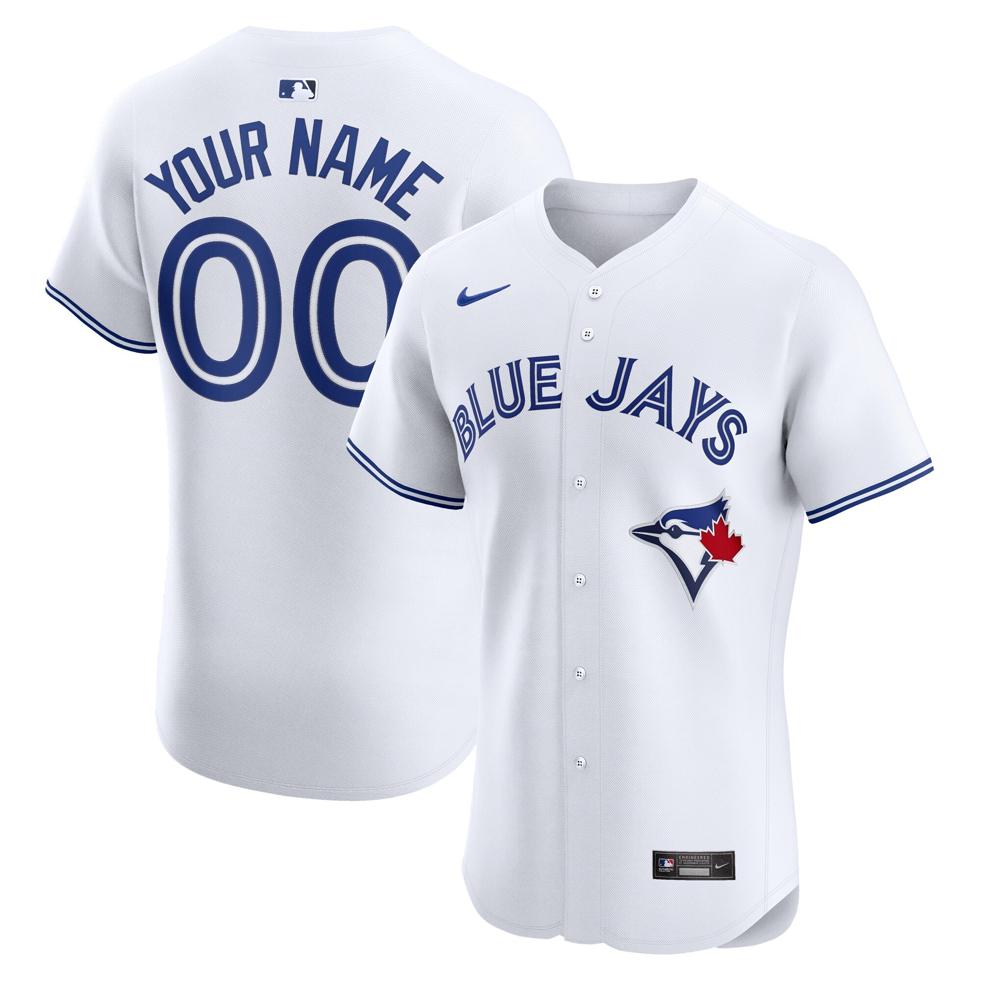 Toronto Blue Jays  Home Elite Custom Jersey - White
