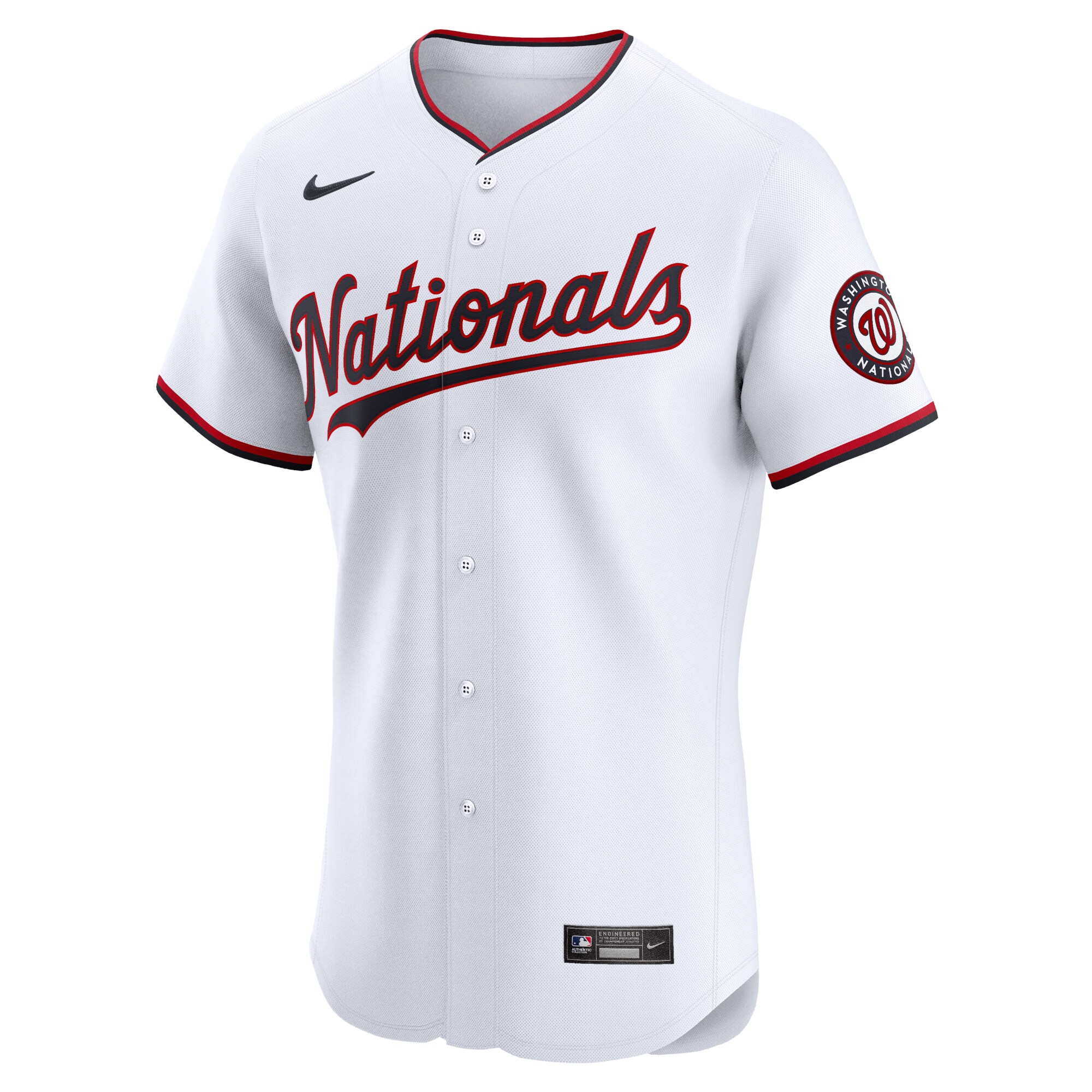 Washington Nationals  Home Elite Jersey - White