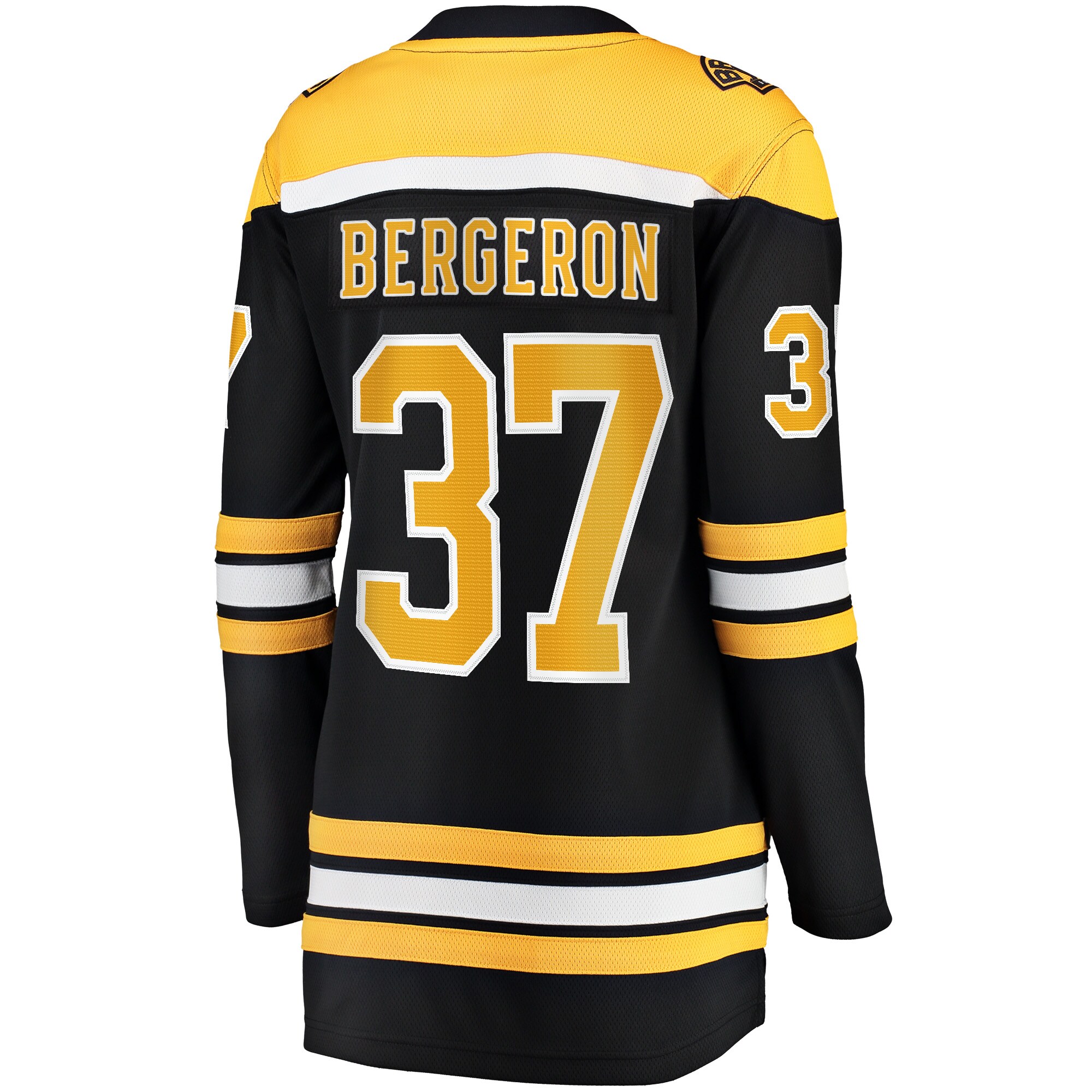 Patrice Bergeron Boston Bruins Fanatics Women's Captain Patch Home Breakaway Jersey - Black