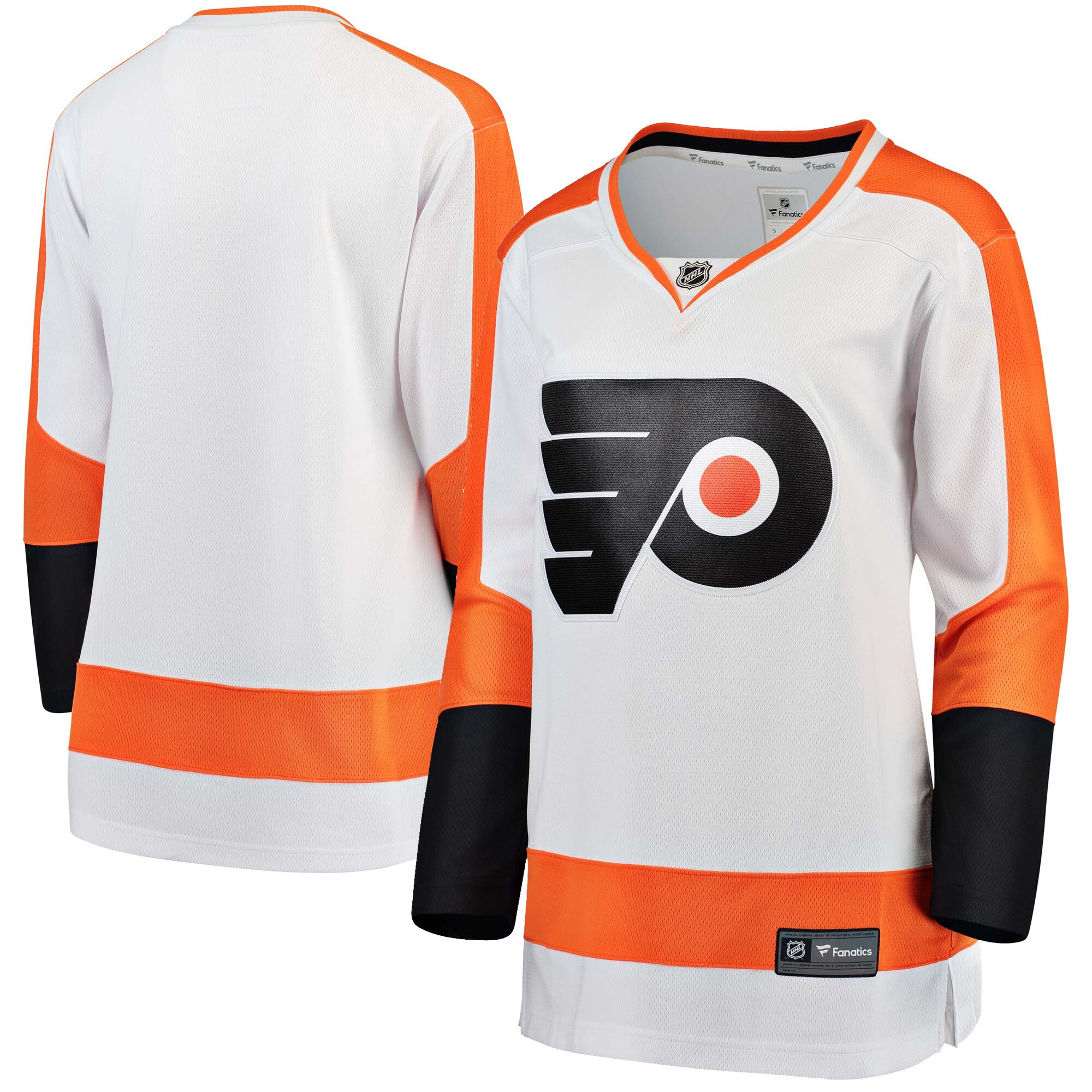 Philadelphia Flyers Fanatics Women's Away Breakaway Jersey - White