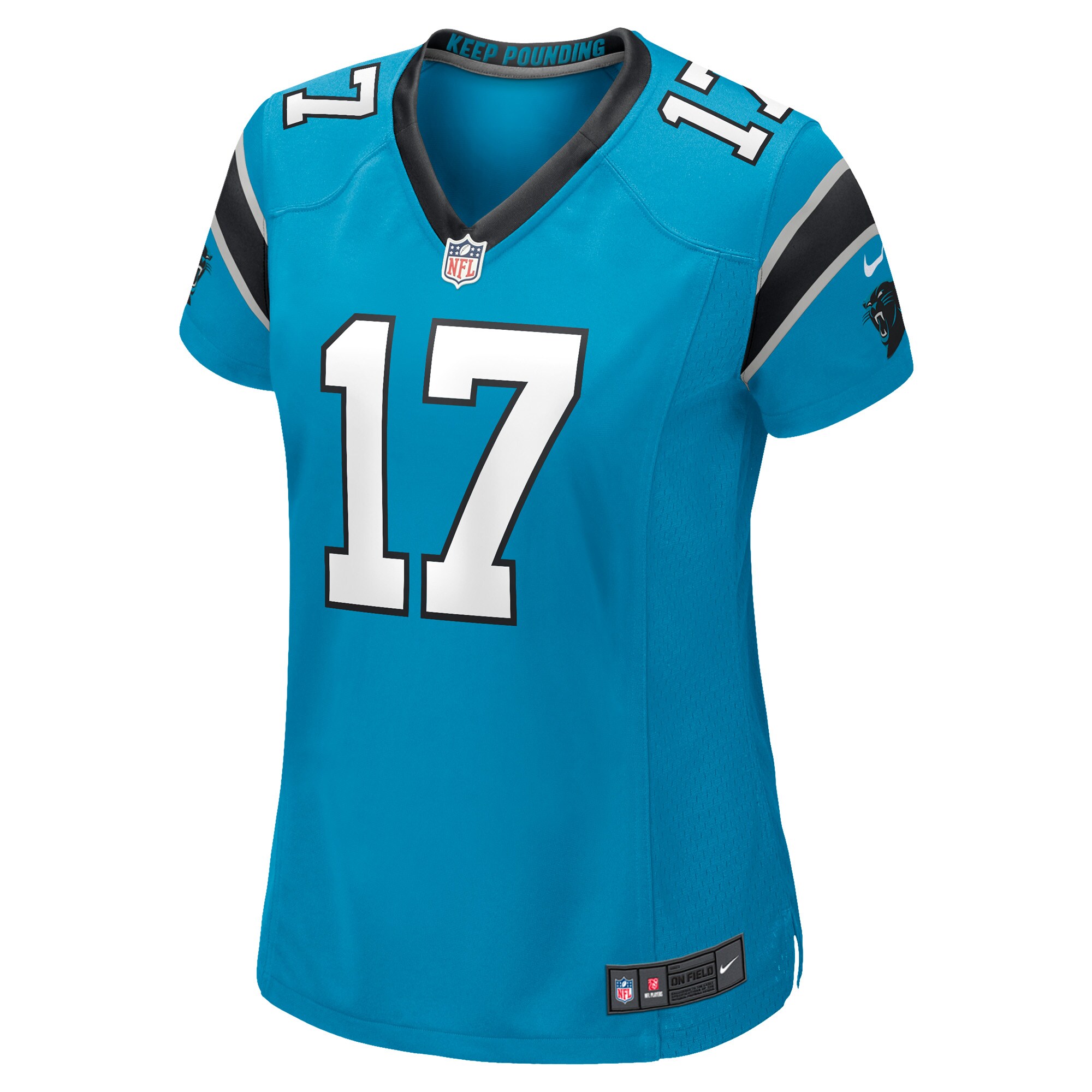 Jake Delhomme Carolina Panthers  Women's Retired Player Jersey - Blue