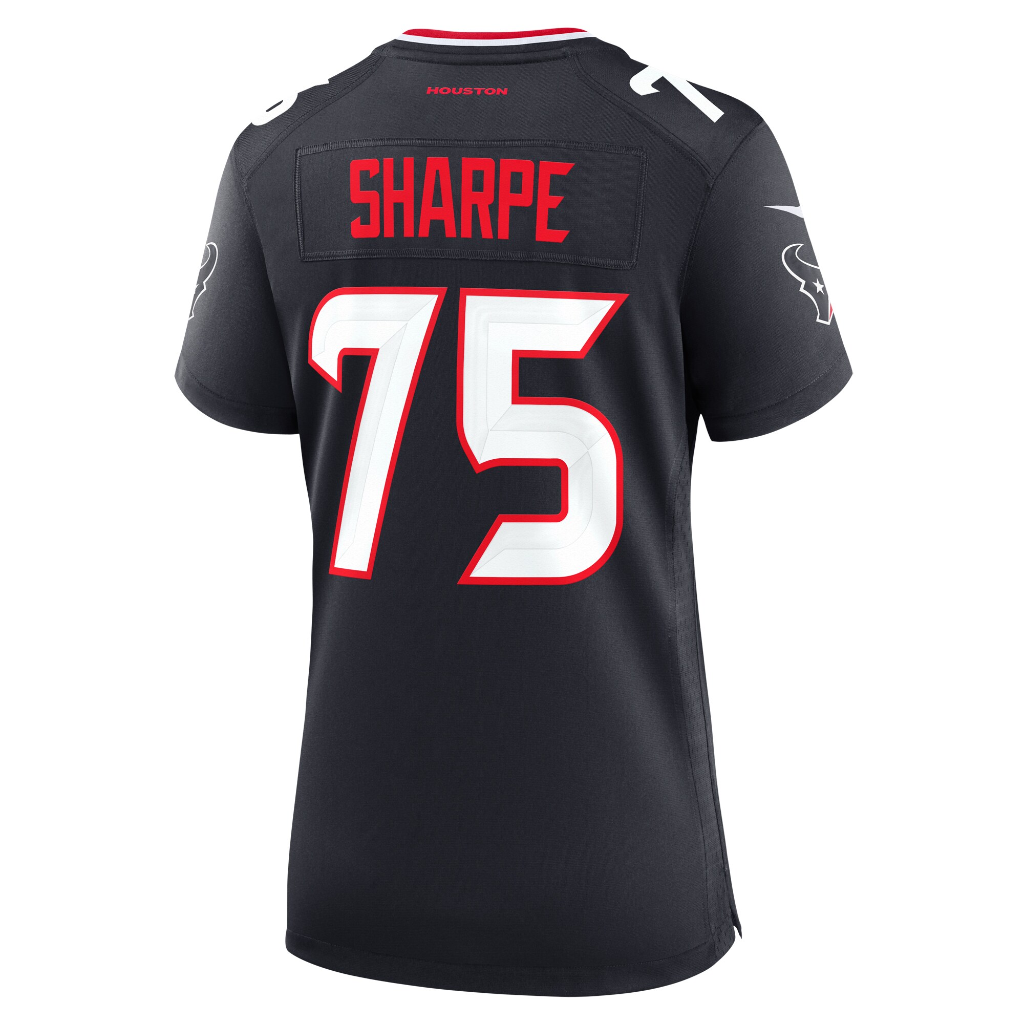 David Sharpe Houston Texans  Women's Team Game Jersey -  Navy