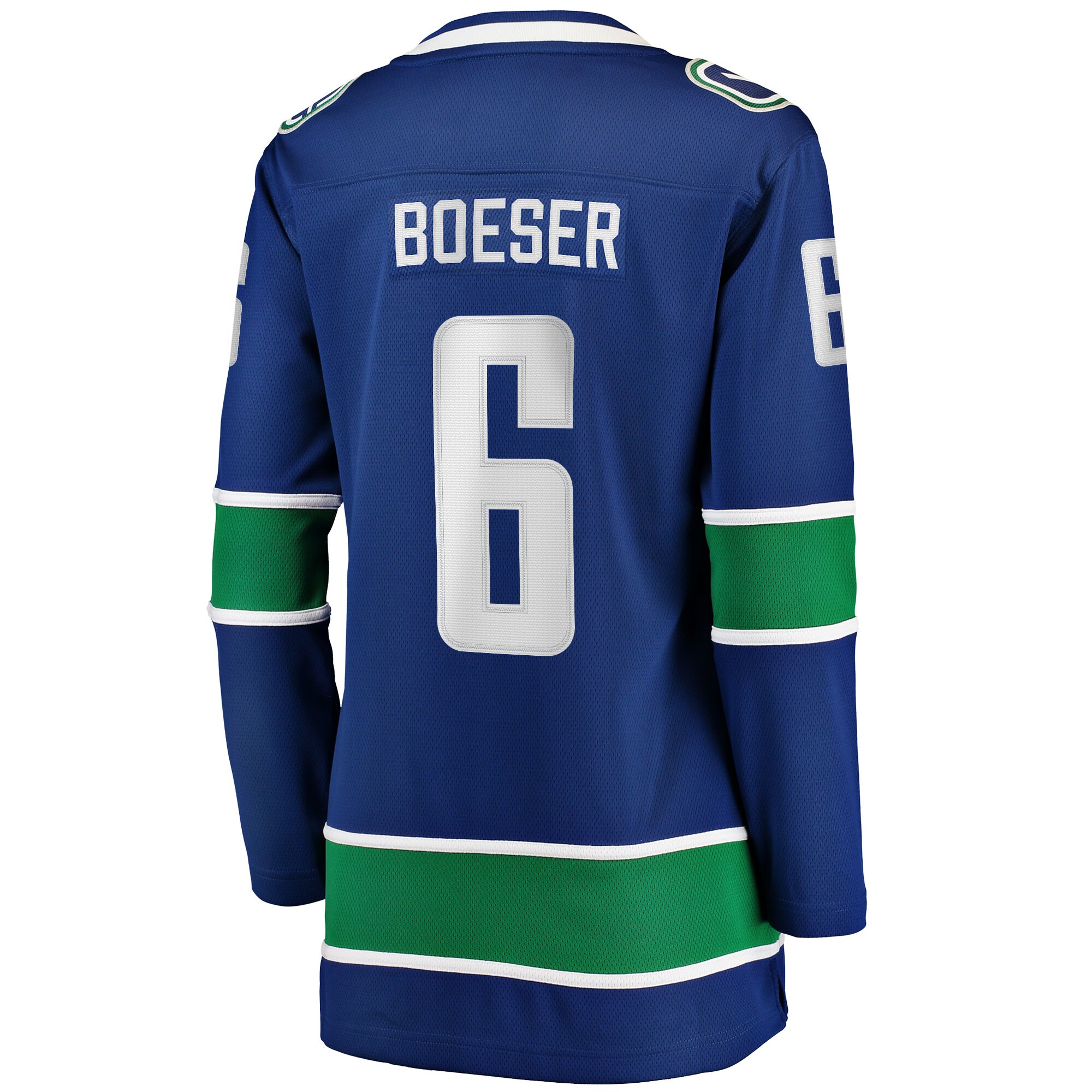 Brock Boeser Vancouver Canucks Fanatics Women's Home Breakaway Player Jersey - Blue