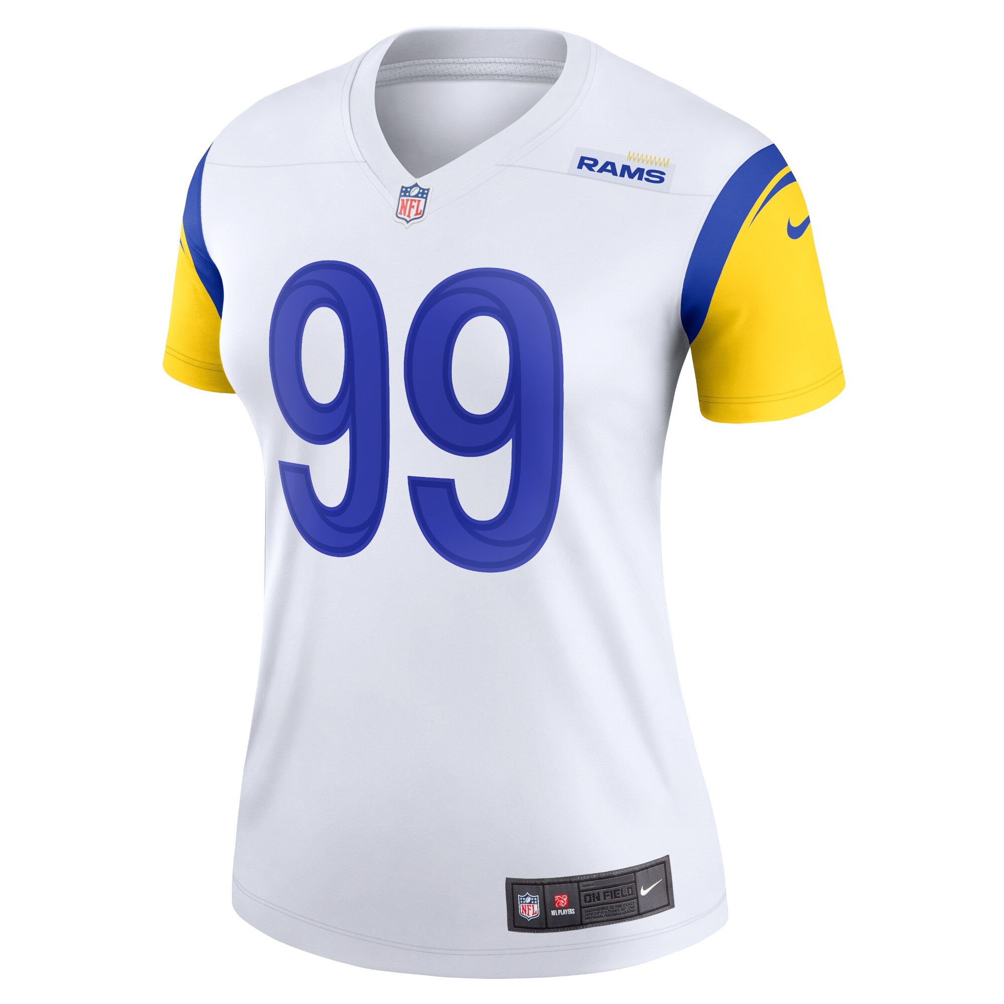 Aaron Donald Los Angeles Rams  Women's Legend Jersey - White