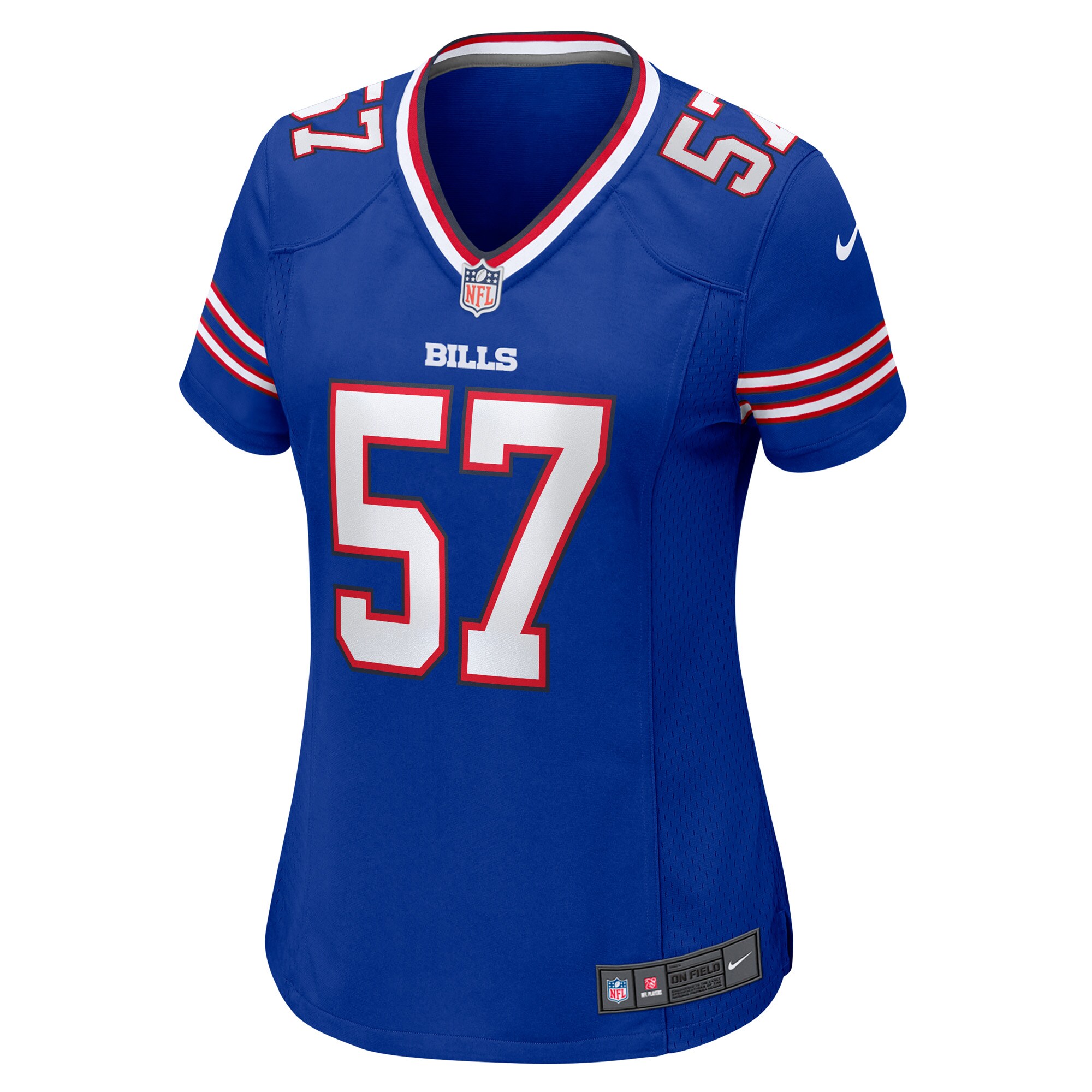 A.J. Epenesa Buffalo Bills  Women's Game Jersey - Royal