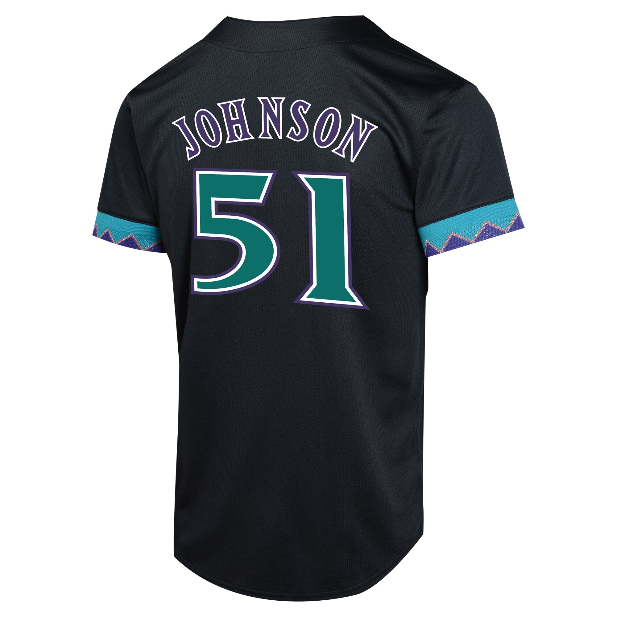 Randy Johnson Arizona Diamondbacks  Youth Cooperstown Collection Limited Player Jersey - Black