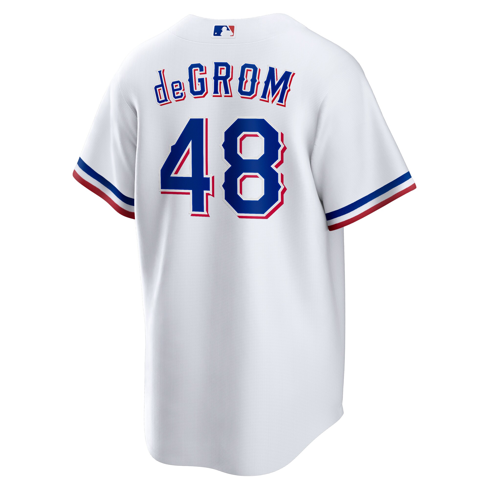 Jacob deGrom Texas Rangers  Home Replica Player Jersey - White