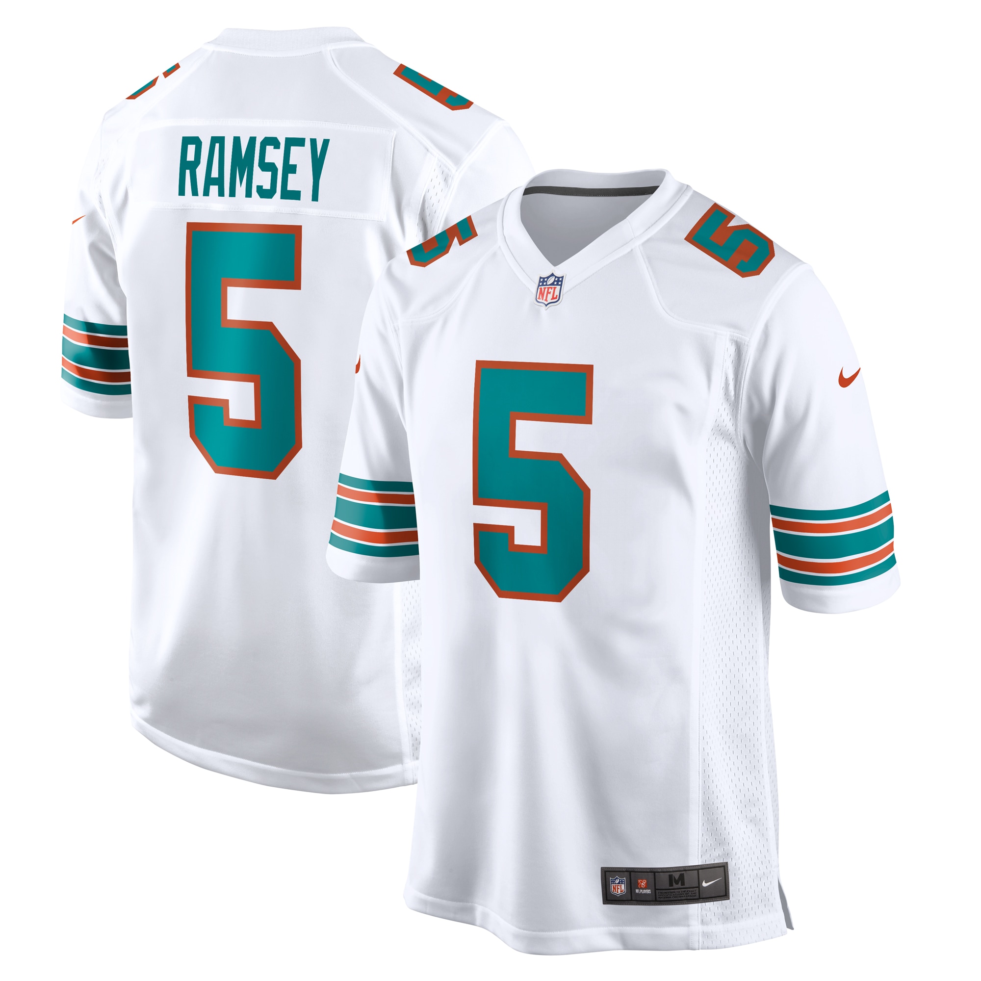 Jalen Ramsey Miami Dolphins  Alternate Game Jersey - White