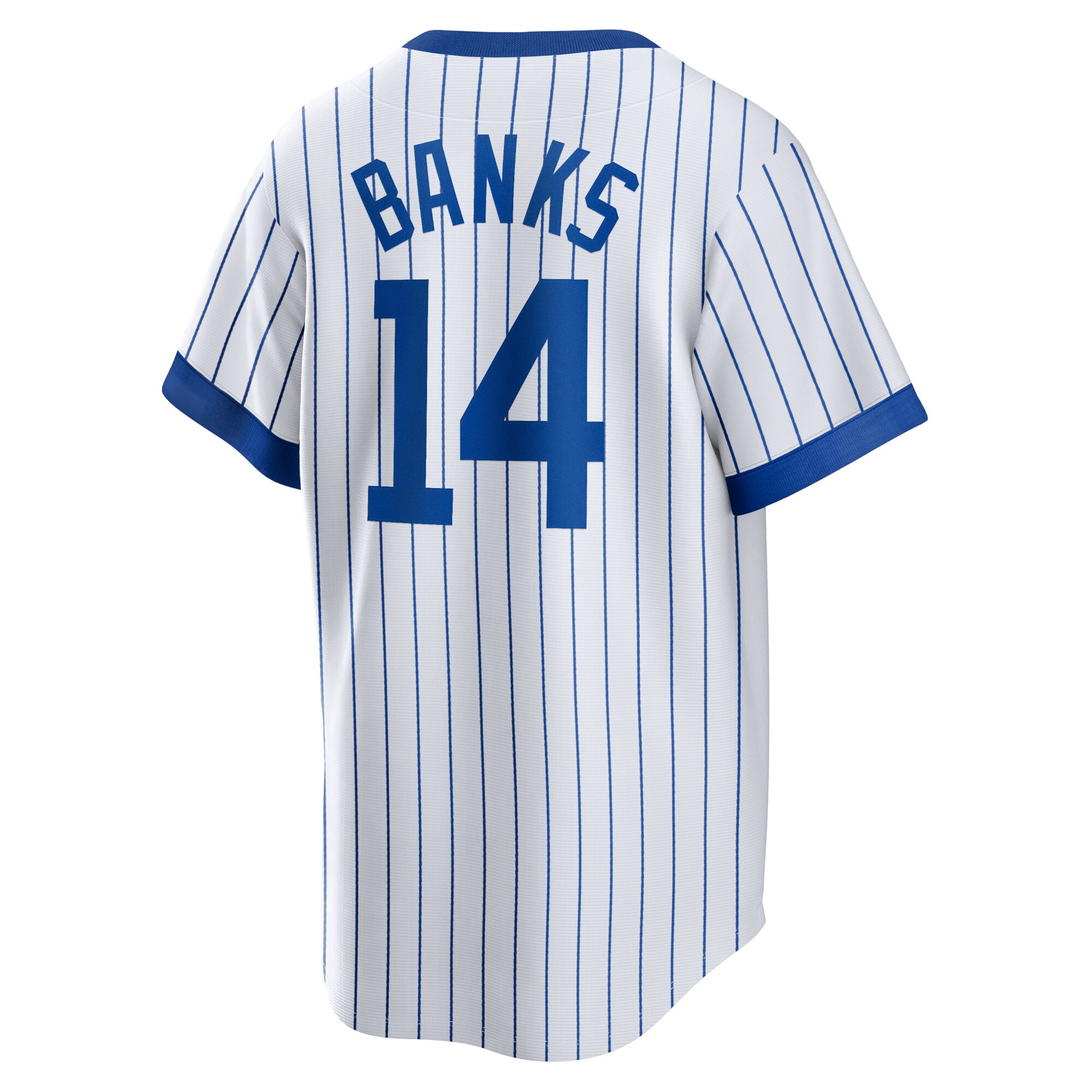 Ernie Banks Chicago Cubs  Home Cooperstown Collection Player Jersey - White