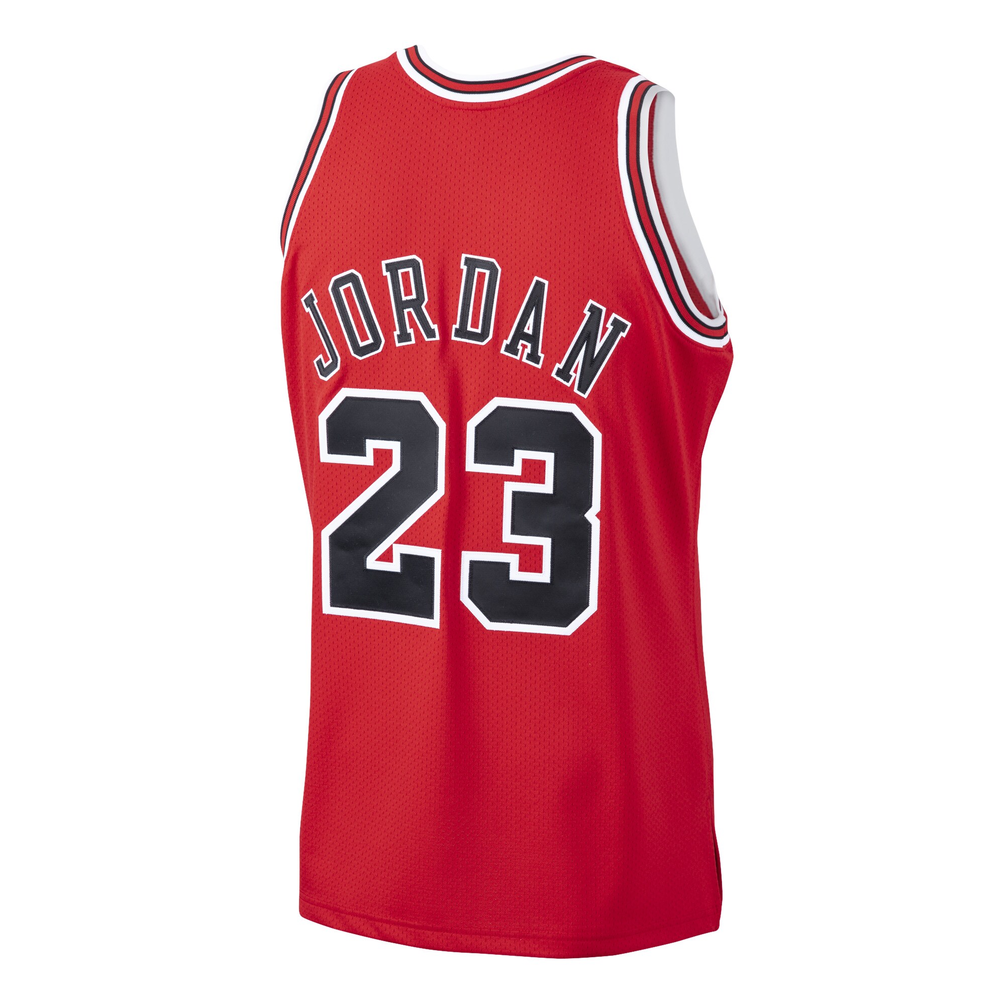 Michael Jordan Chicago Bulls Mitchell & Ness 1997\/98 Hardwood Classics Authentic Jersey - Scarlet
