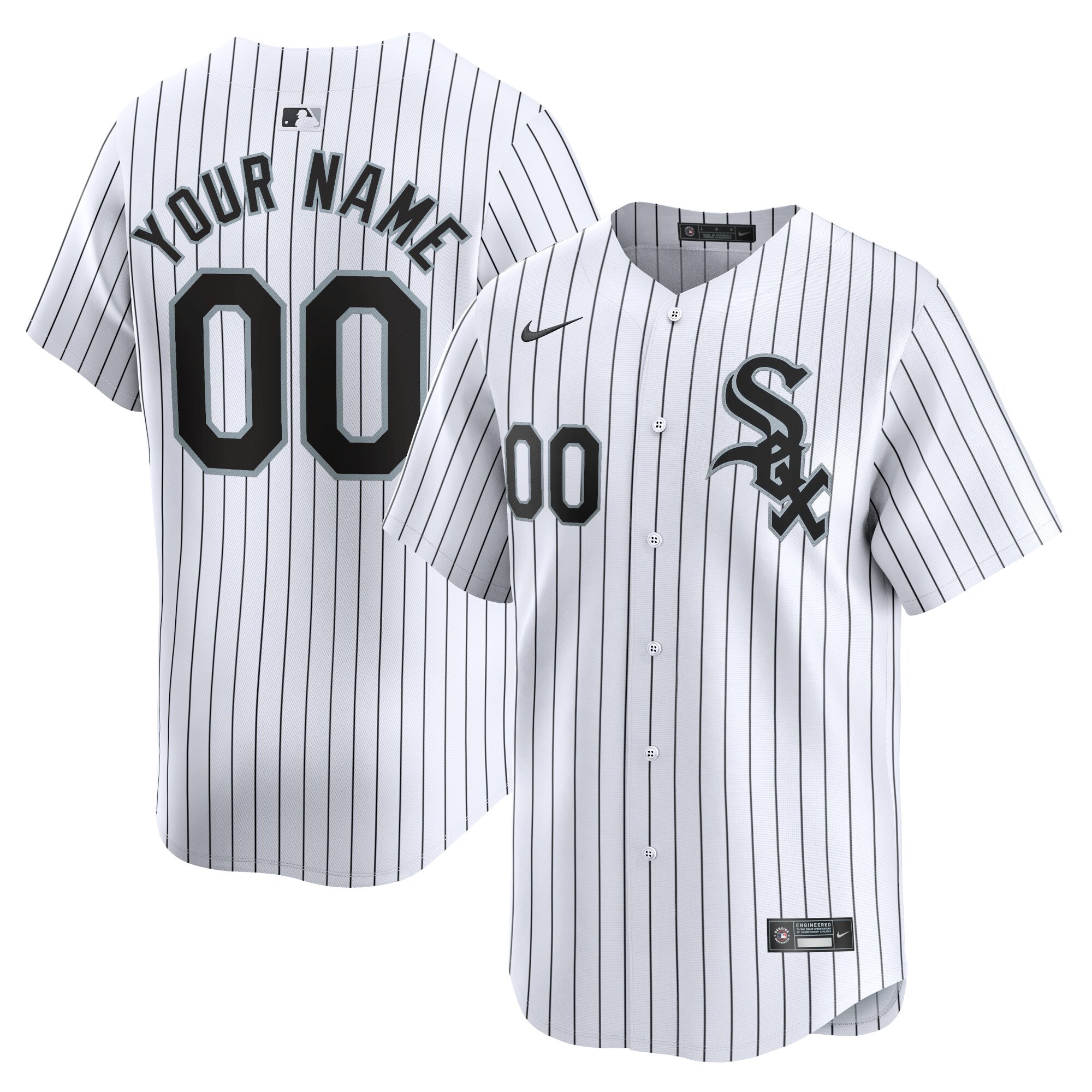 Chicago White Sox  Home Limited Custom Jersey - White