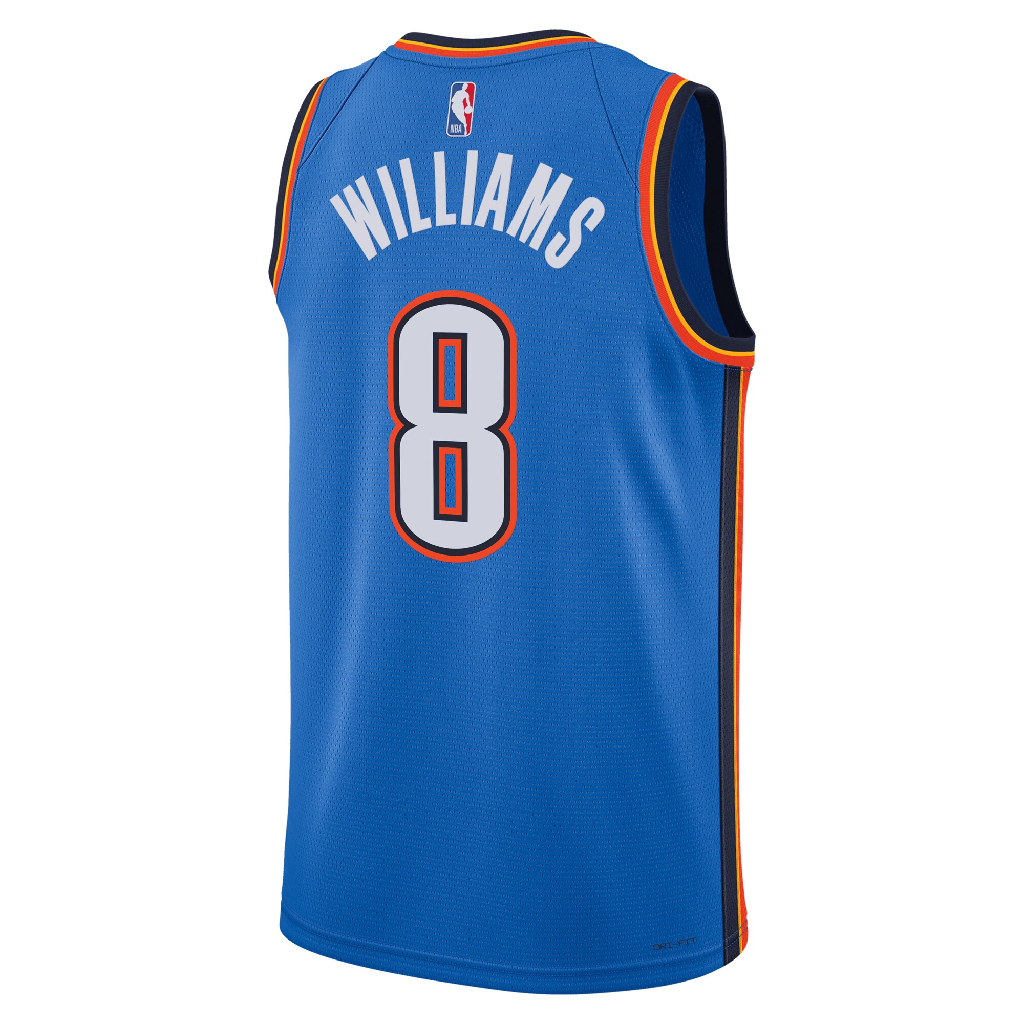 Jalen Williams Oklahoma City Thunder  Unisex Swingman Replica Jersey - Icon Edition - Blue