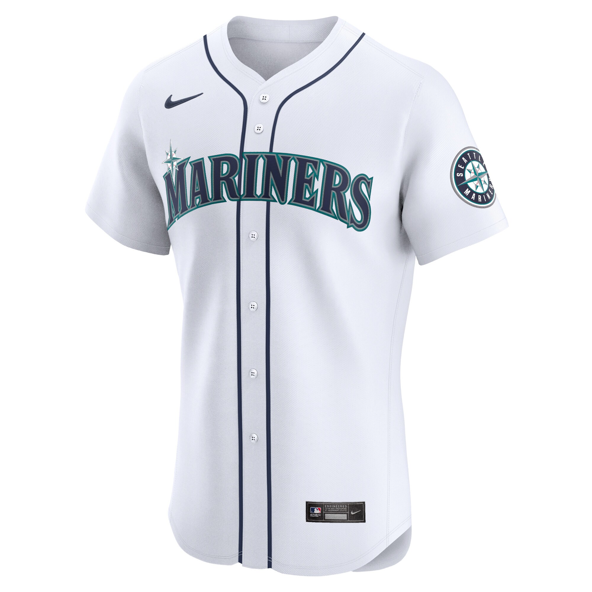 Seattle Mariners  Home Elite Jersey - White