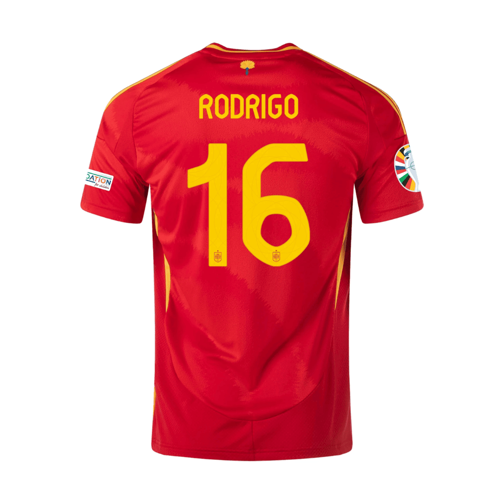 Rodrigo 16 Spain National Team 2024 Home Men Jersey - Scarlet