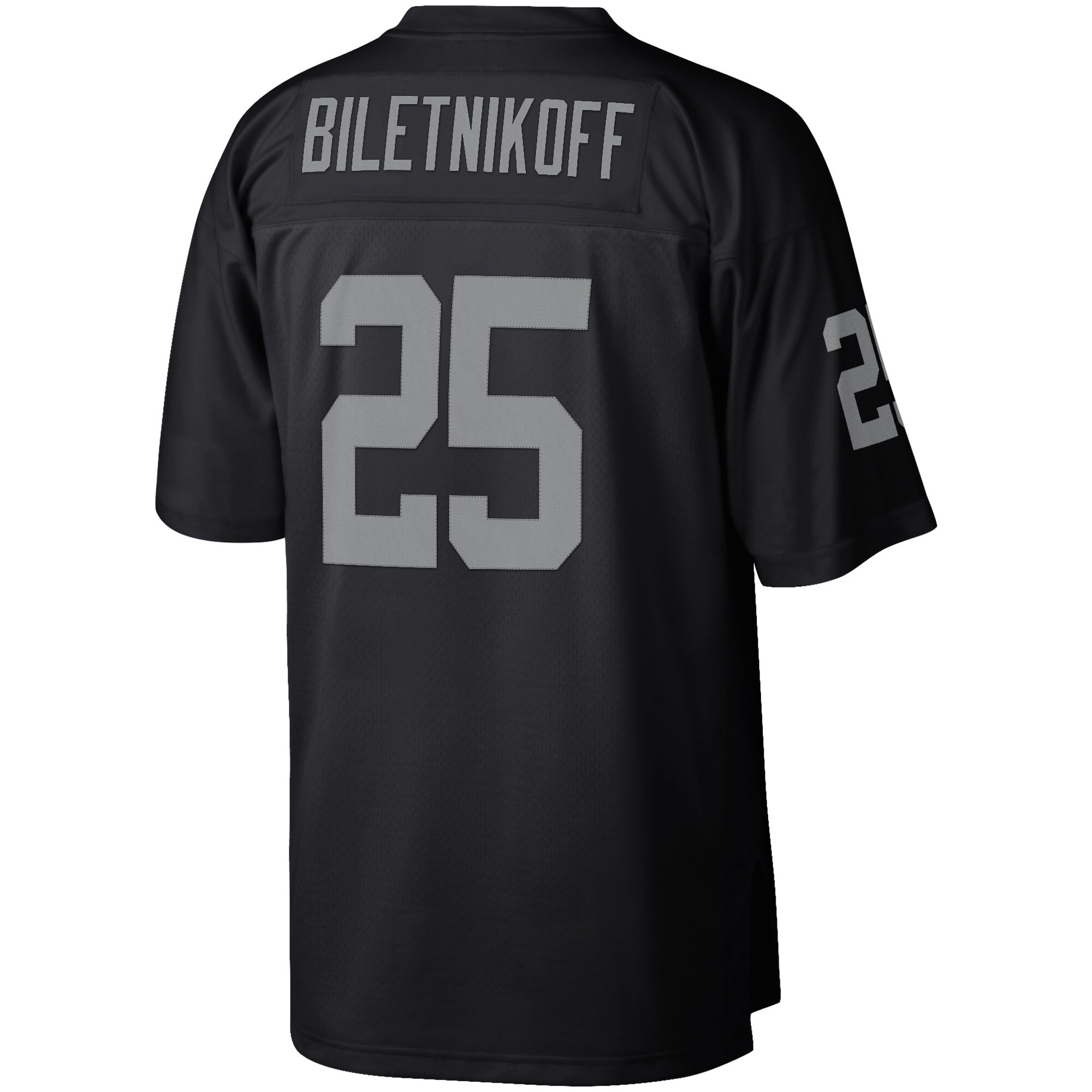 Fred Biletnikoff Las Vegas Raiders Mitchell & Ness Retired Player Legacy Replica Jersey - Black