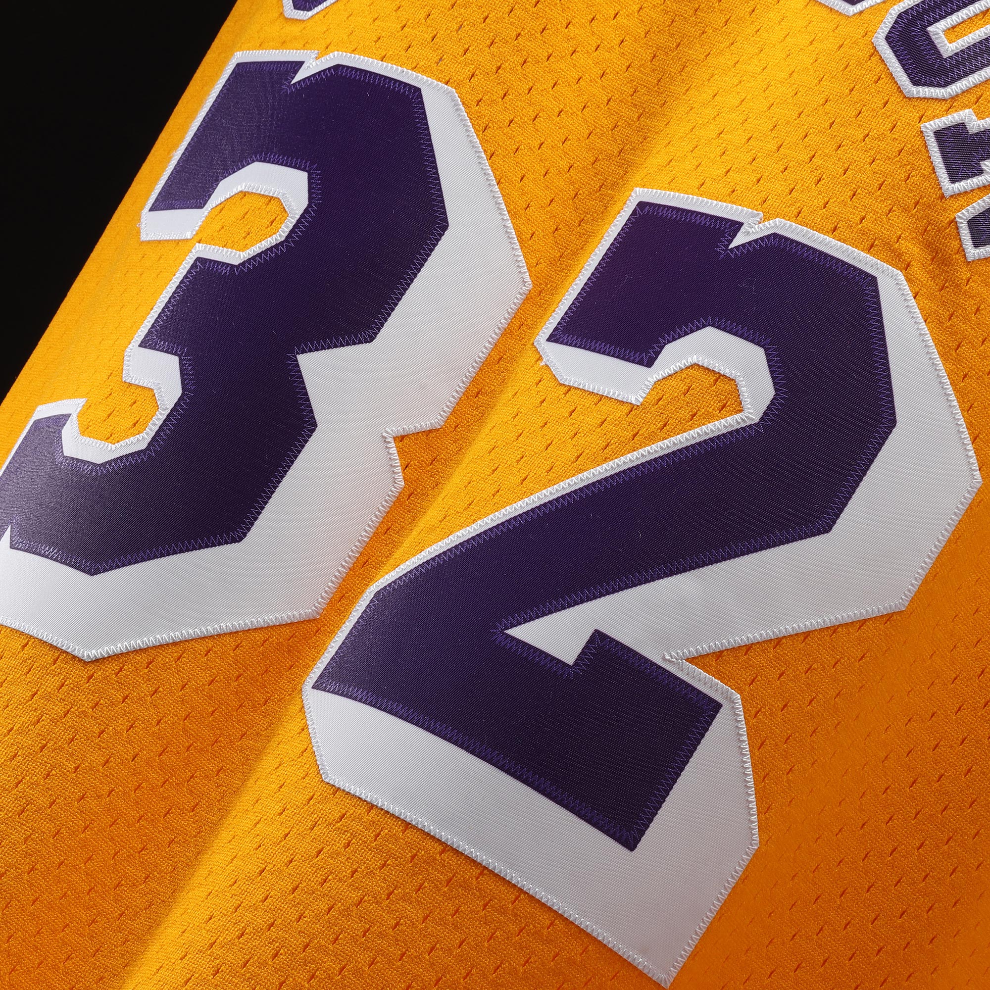 Magic Johnson Los Angeles Lakers Mitchell & Ness 1984\/85 Hardwood Classics Swingman Jersey - Gold