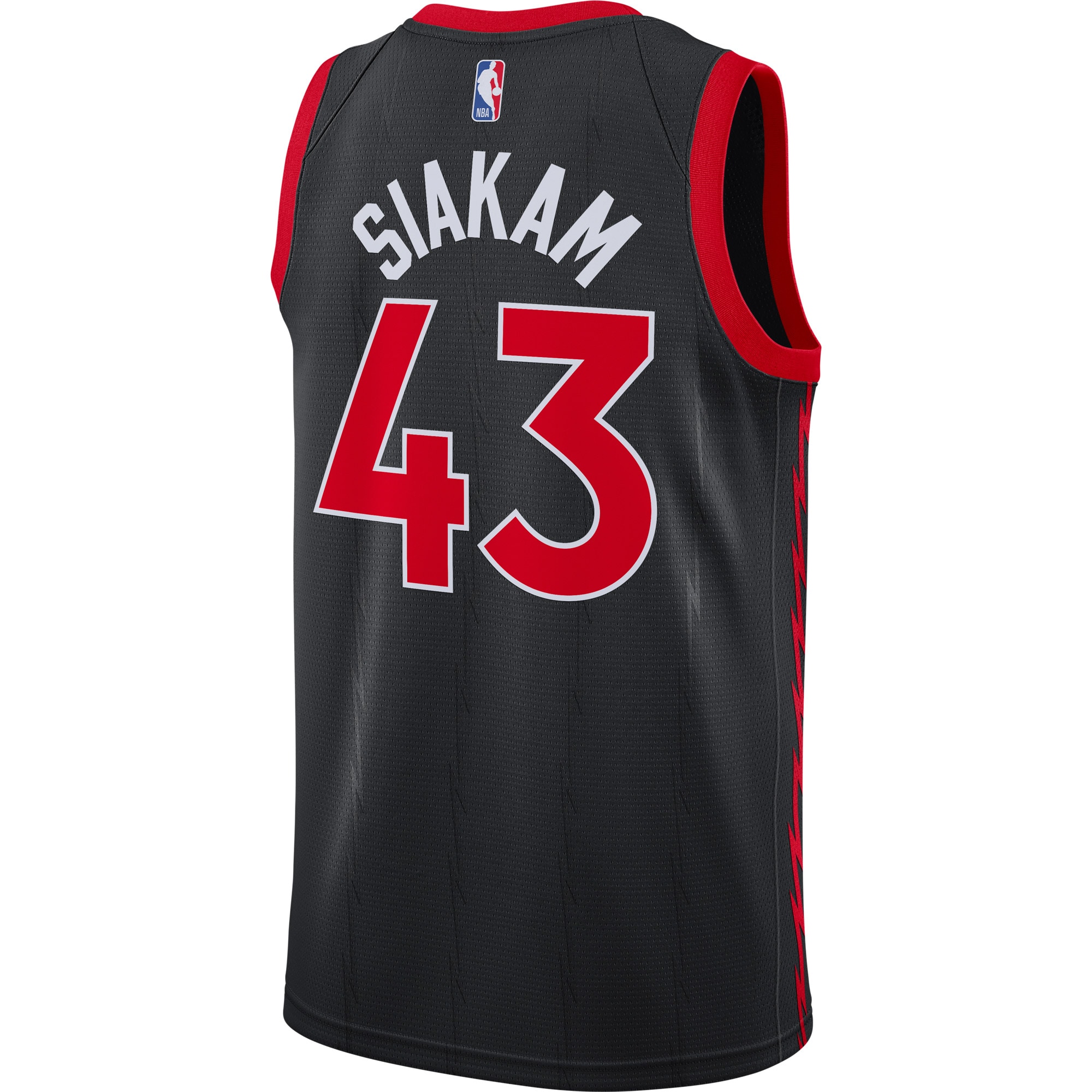 Pascal Siakam Toronto Raptors Jordan Brand 2020\/21 Swingman Jersey - Statement Edition - Black