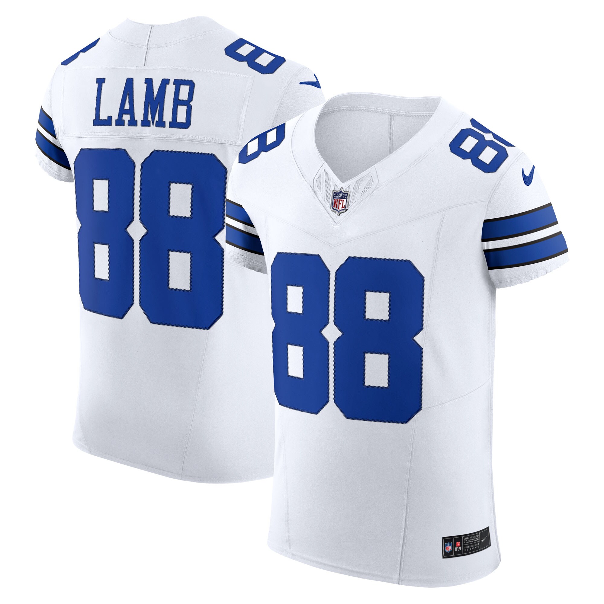 CeeDee Lamb Dallas Cowboys  Vapor F.U.S.E. Elite Jersey - White