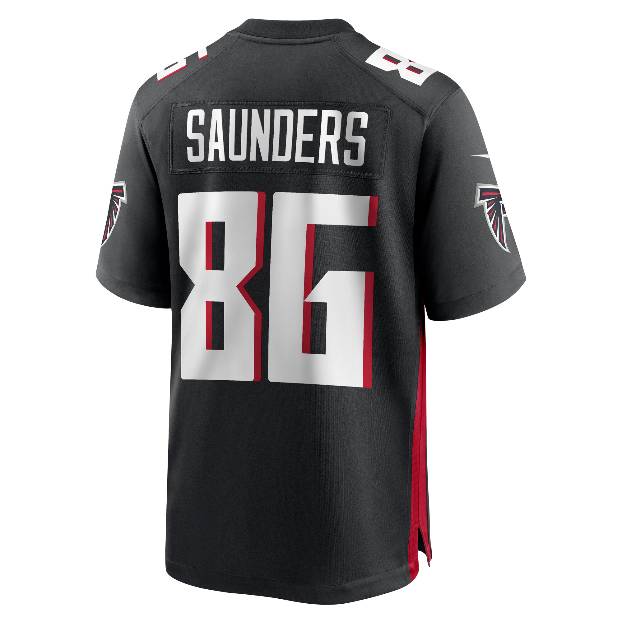 CJ Saunders Atlanta Falcons  Team Game Jersey -  Black