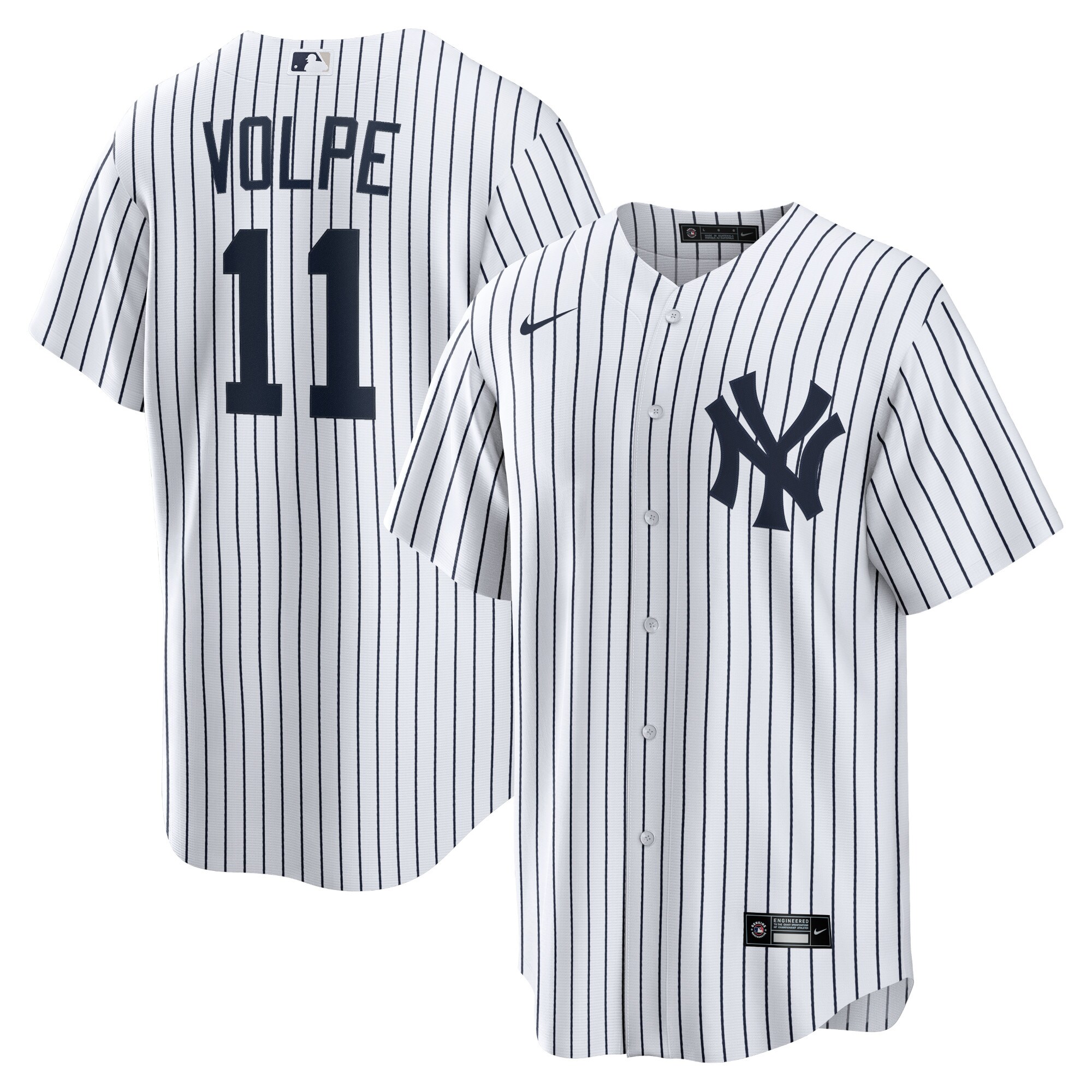 Anthony Volpe New York Yankees  Youth Home Replica Player Jersey - White