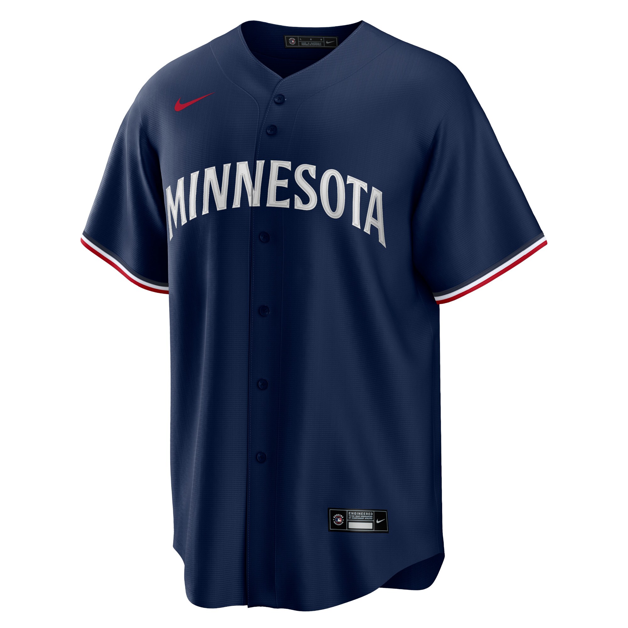 Minnesota Twins  Alternate Replica Team Logo Jersey - Navy