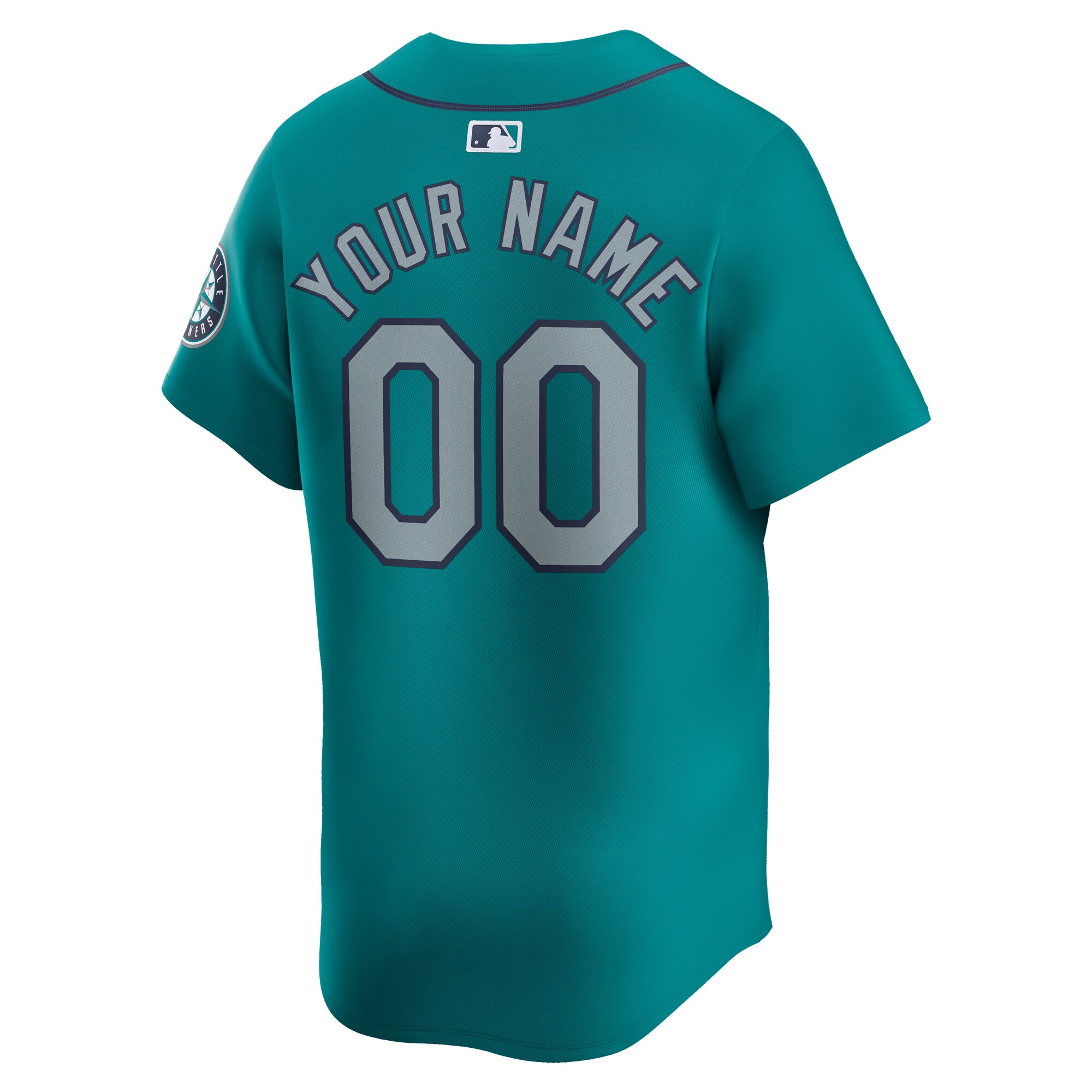 Seattle Mariners   Alternate Limited Custom Jersey\u00c2\u00a0\u00e2\u20ac\u201c Aqua