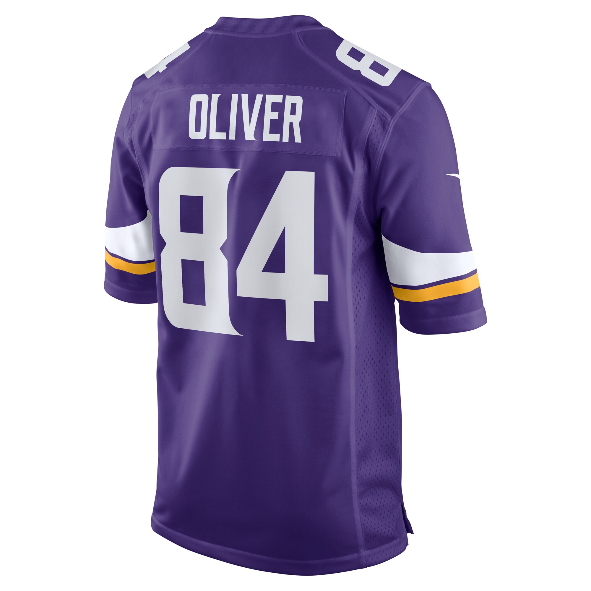 Josh Oliver Minnesota Vikings  Game Player Jersey - Purple