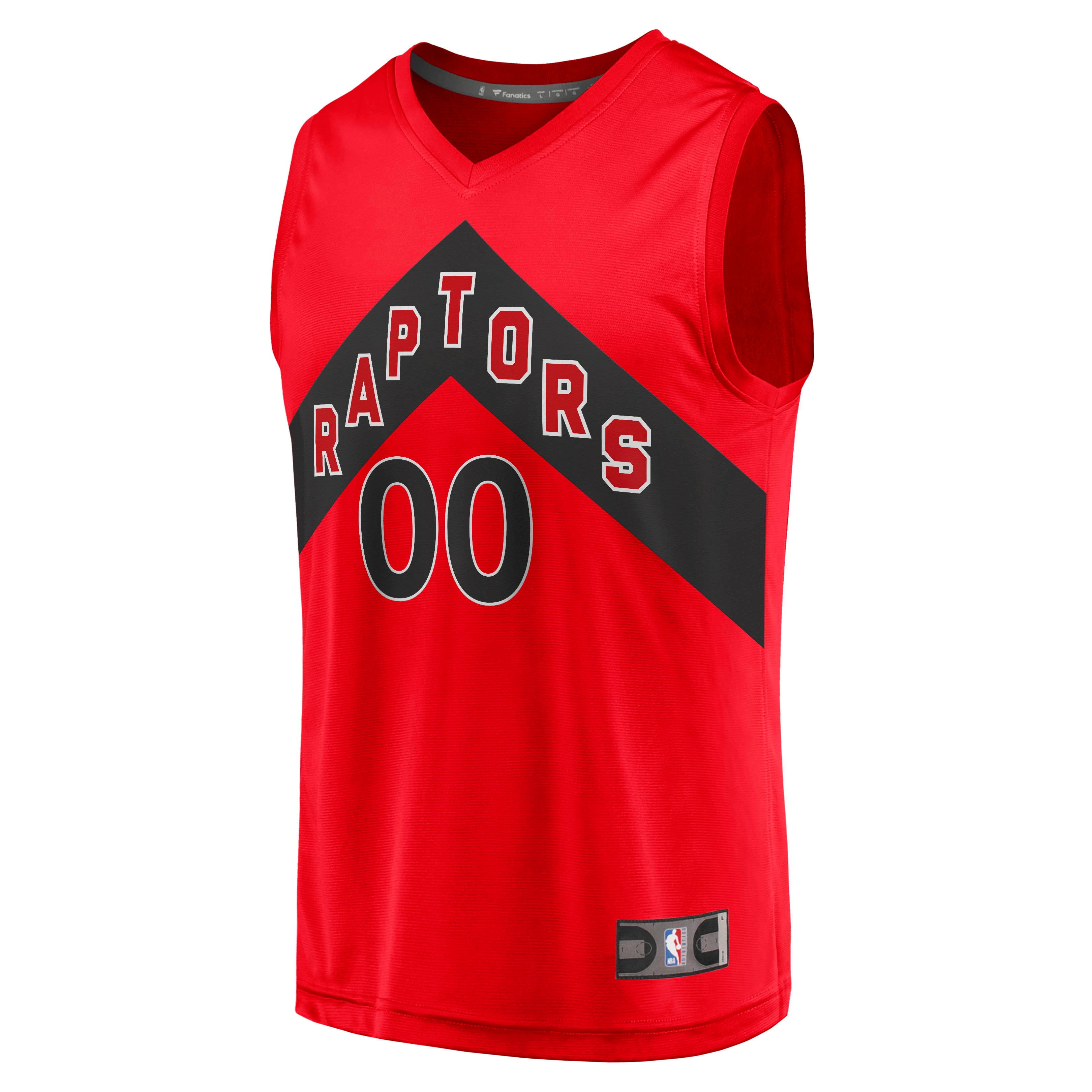 Toronto Raptors Fanatics Fast Break Replica Custom Jersey - Icon Edition - Red
