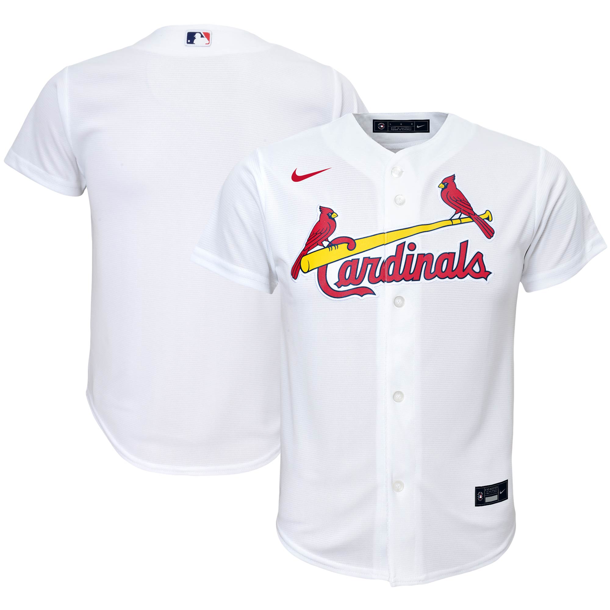 St. Louis Cardinals  Youth Home Replica Team Jersey - White