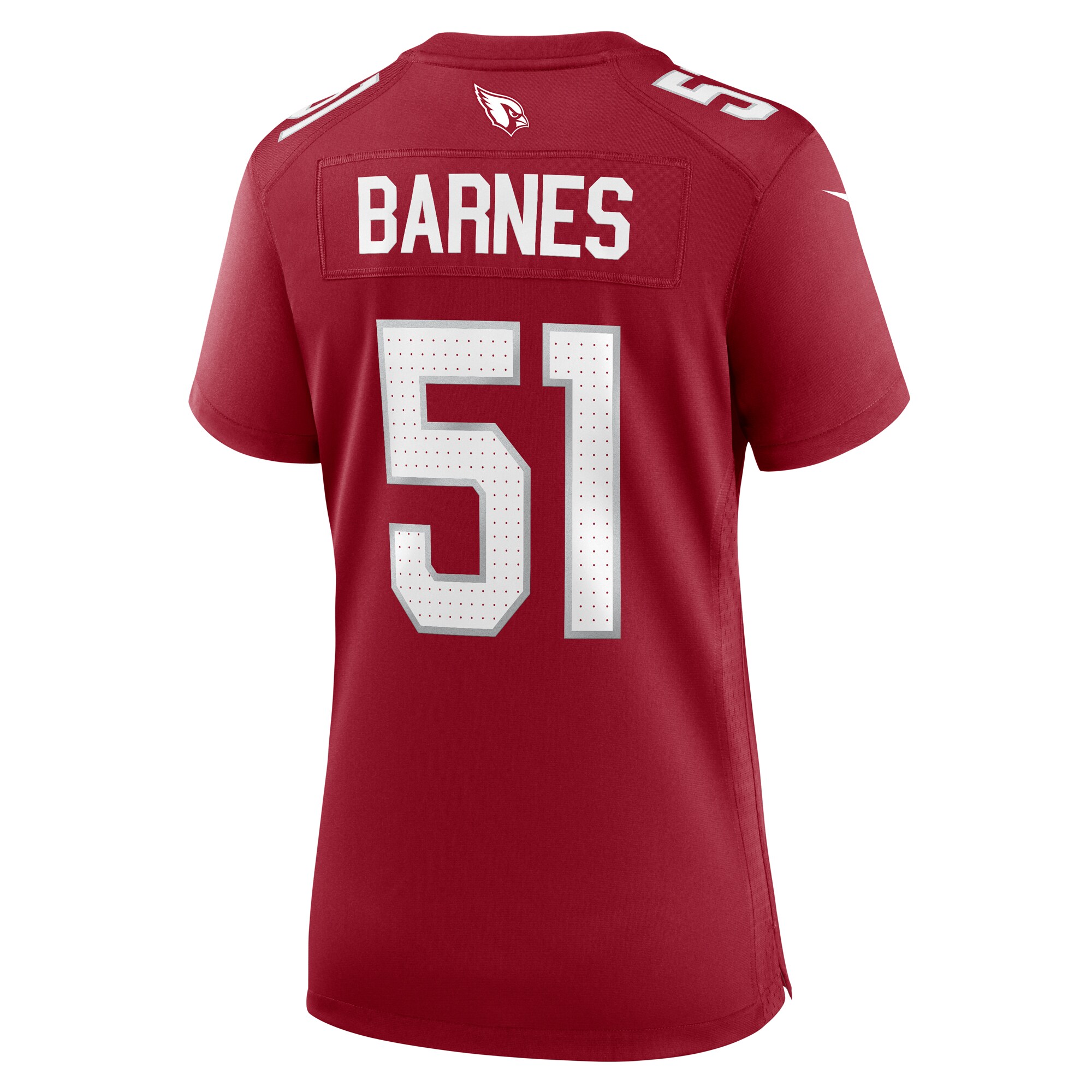 Krys Barnes Arizona Cardinals  Women's Team Game Jersey -  Cardinal