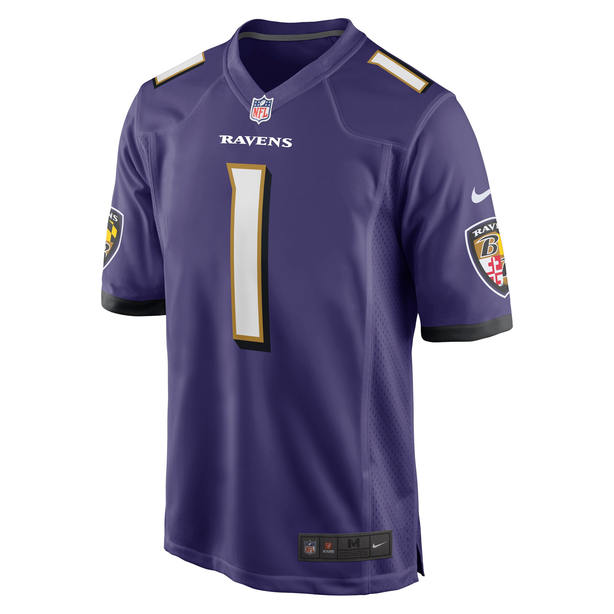 Number 1 Dad Baltimore Ravens  Game Jersey - Purple