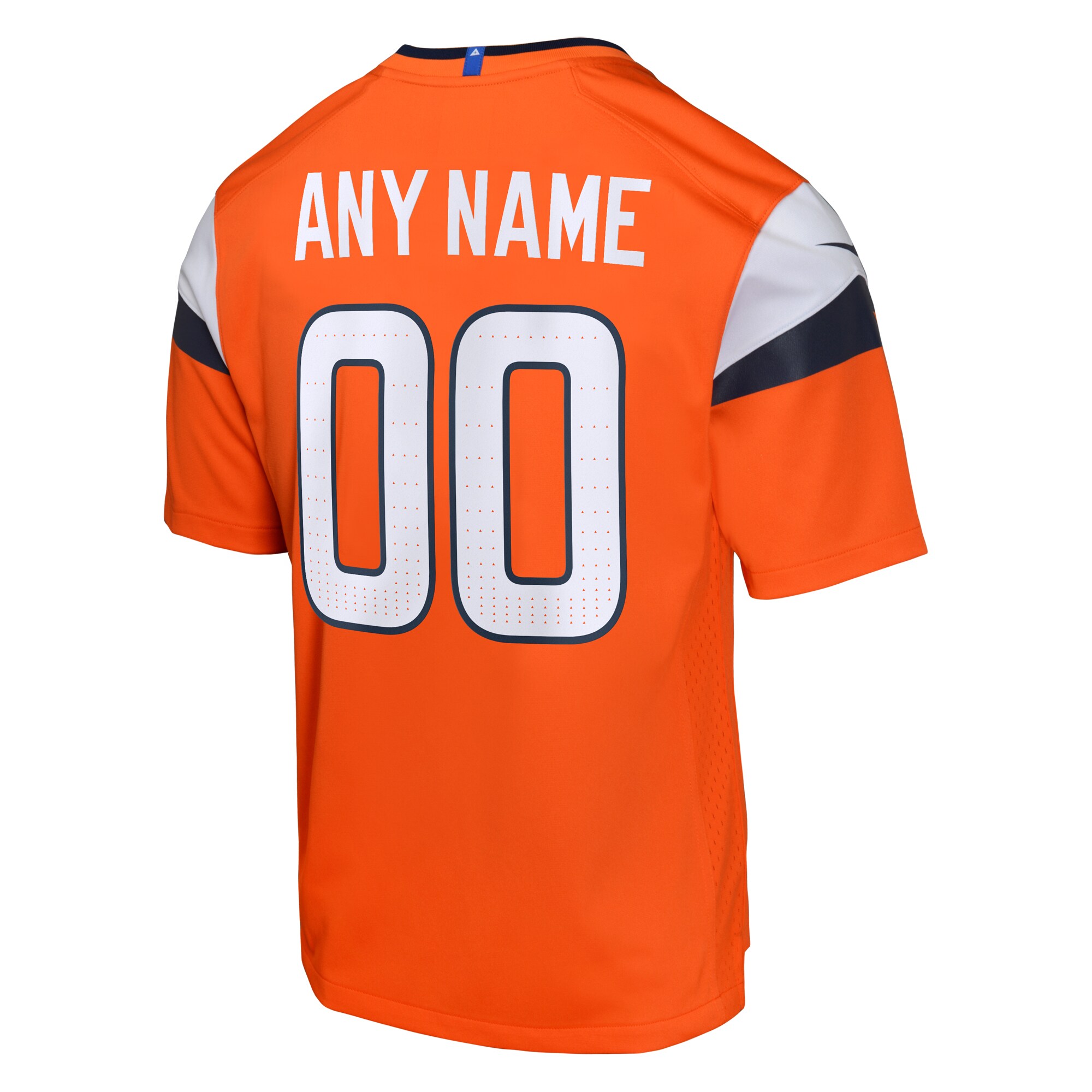 Denver Broncos  Youth Custom Game Jersey - Orange