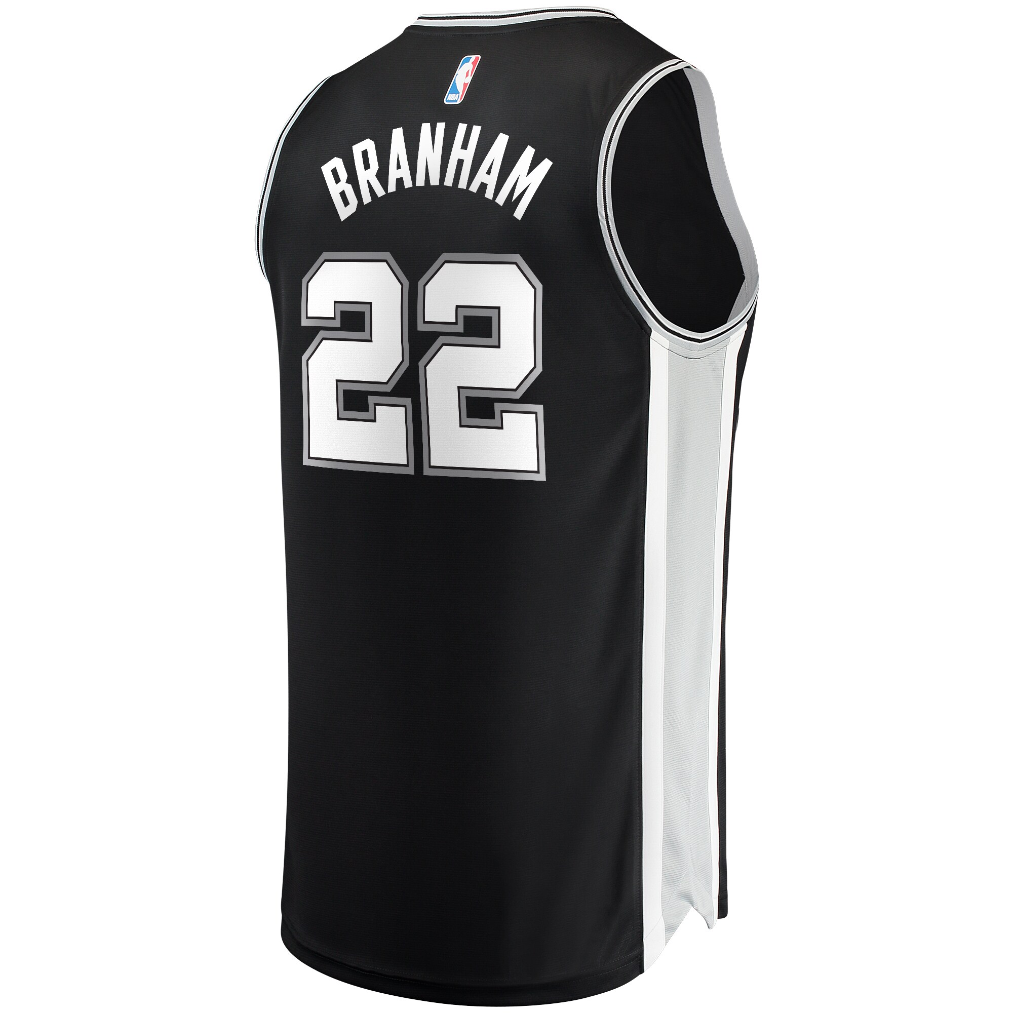 Malaki Branham San Antonio Spurs Fanatics Fast Break Replica Player Jersey - Icon Edition - Black